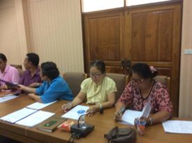 19 พ.ค. 59 นายพัลลภ ตันจริยภรณ์ หัวหน้ากลุ่มงานวิเทศสัมพันธ์ และ นางจันทิมา โจนส์ นักวิเทศสัมพันธ์ชำนาญการ จากกลุ่มงานวิเทศสัมพันธ์ กองแผนงาน กรมการพัฒนาชุมชน ลงพื้นที่อำเภอวัดเพลง เพื่อเตรียมความพร้อมสถานที่ศึกษาดูงานให้แก่คณะผู้บริหารระดับสูงที่เข้าหลัก