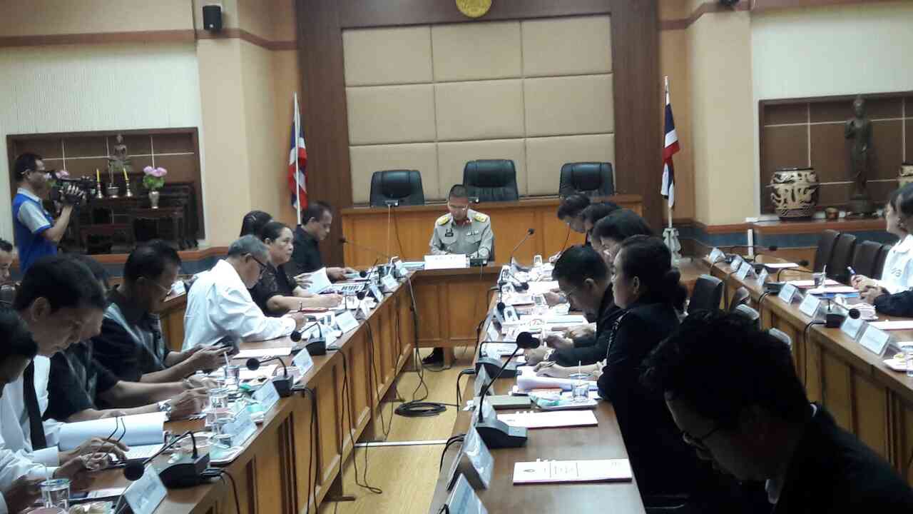 การประชุมคณะกรรมการประสานและขับเคลื่อนนโยบายสานพลังประชารัฐ ประจำจังหวัด (คสป.) จังหวัดราชบุรี ครั้งที่7/2560