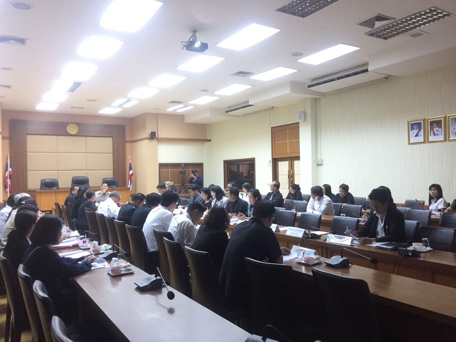 การประชุมคณะกรรมการประสานและขับเคลื่อนนโยบายสานพลังประชารัฐ ประจำจังหวัด (คสป.) จังหวัดราชบุรี ครั้งที่7/2560