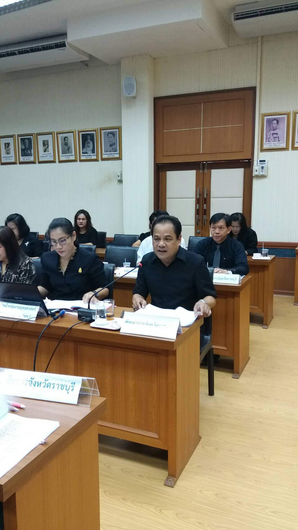 การประชุมคณะกรรมการประสานและขับเคลื่อนนโยบายสานพลังประชารัฐ ประจำจังหวัด (คสป.) จังหวัดราชบุรี