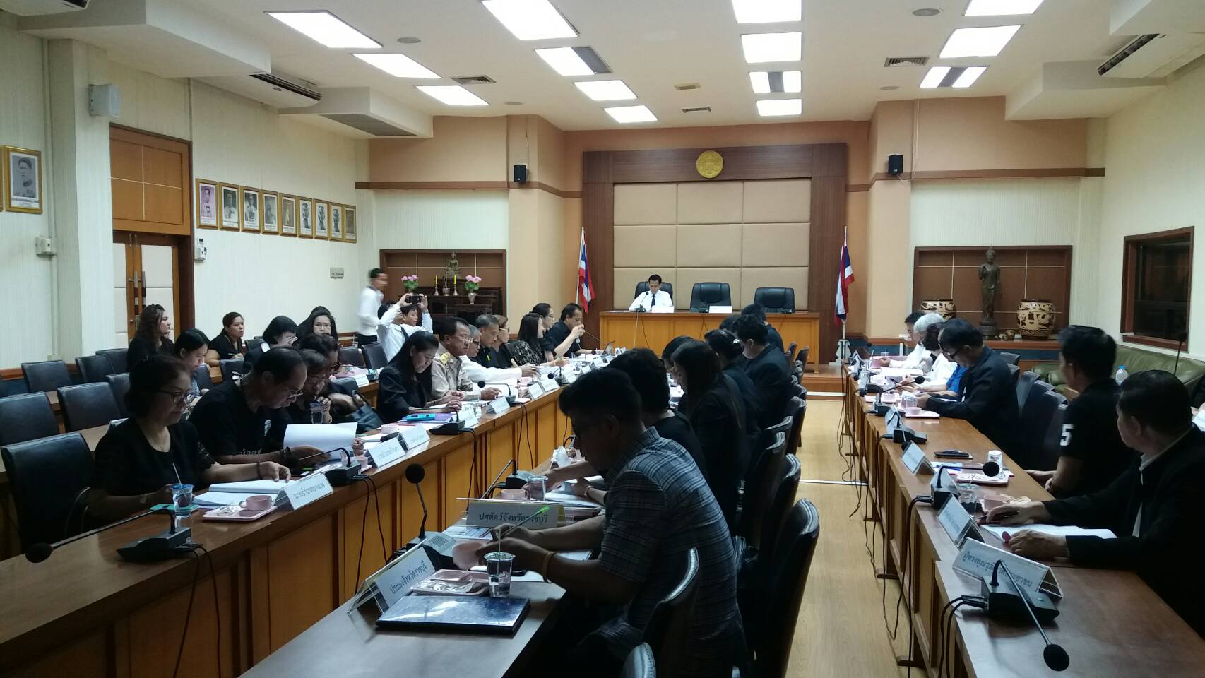 การประชุมคณะกรรมการประสานและขับเคลื่อนนโยบายสานพลังประชารัฐ ประจำจังหวัด (คสป.) จังหวัดราชบุรี