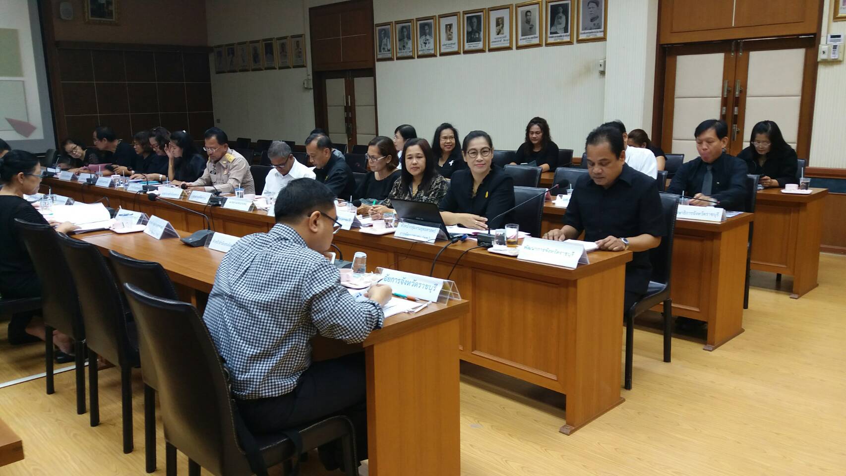 การประชุมคณะกรรมการประสานและขับเคลื่อนนโยบายสานพลังประชารัฐ ประจำจังหวัด (คสป.) จังหวัดราชบุรี