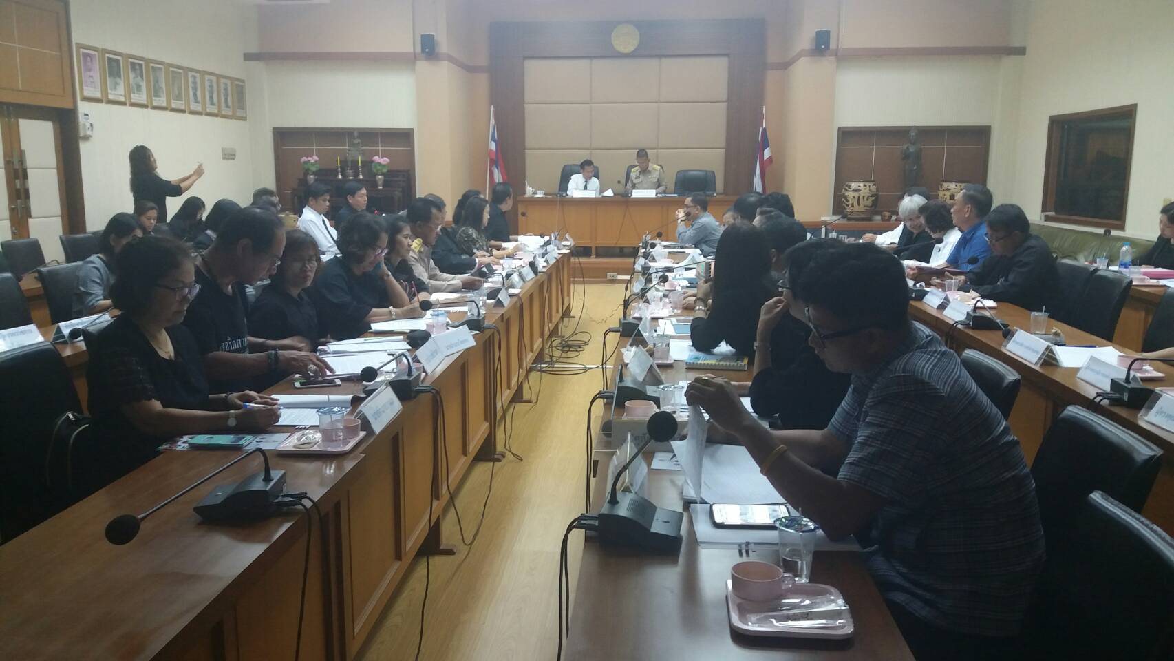 การประชุมคณะกรรมการประสานและขับเคลื่อนนโยบายสานพลังประชารัฐ ประจำจังหวัด (คสป.) จังหวัดราชบุรี