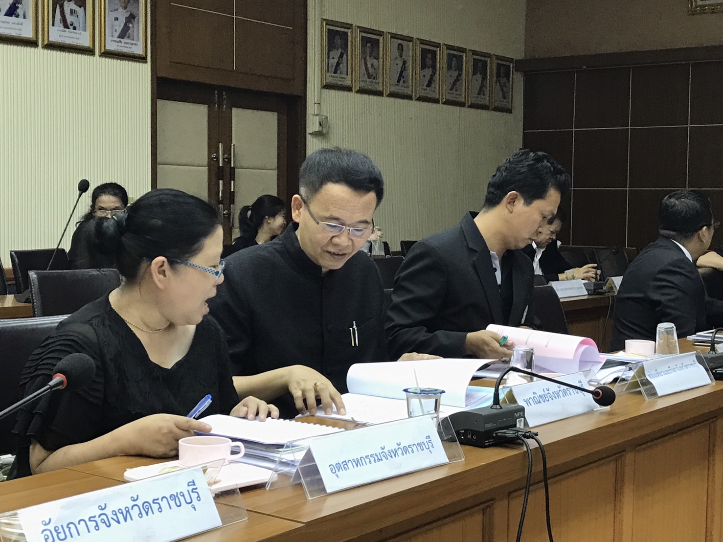 การประชุมคณะกรรมการประสานและขับเคลื่อนนโยบายสานพลังประชารัฐ ประจำจังหวัด (คสป.) จังหวัดราชบุรี