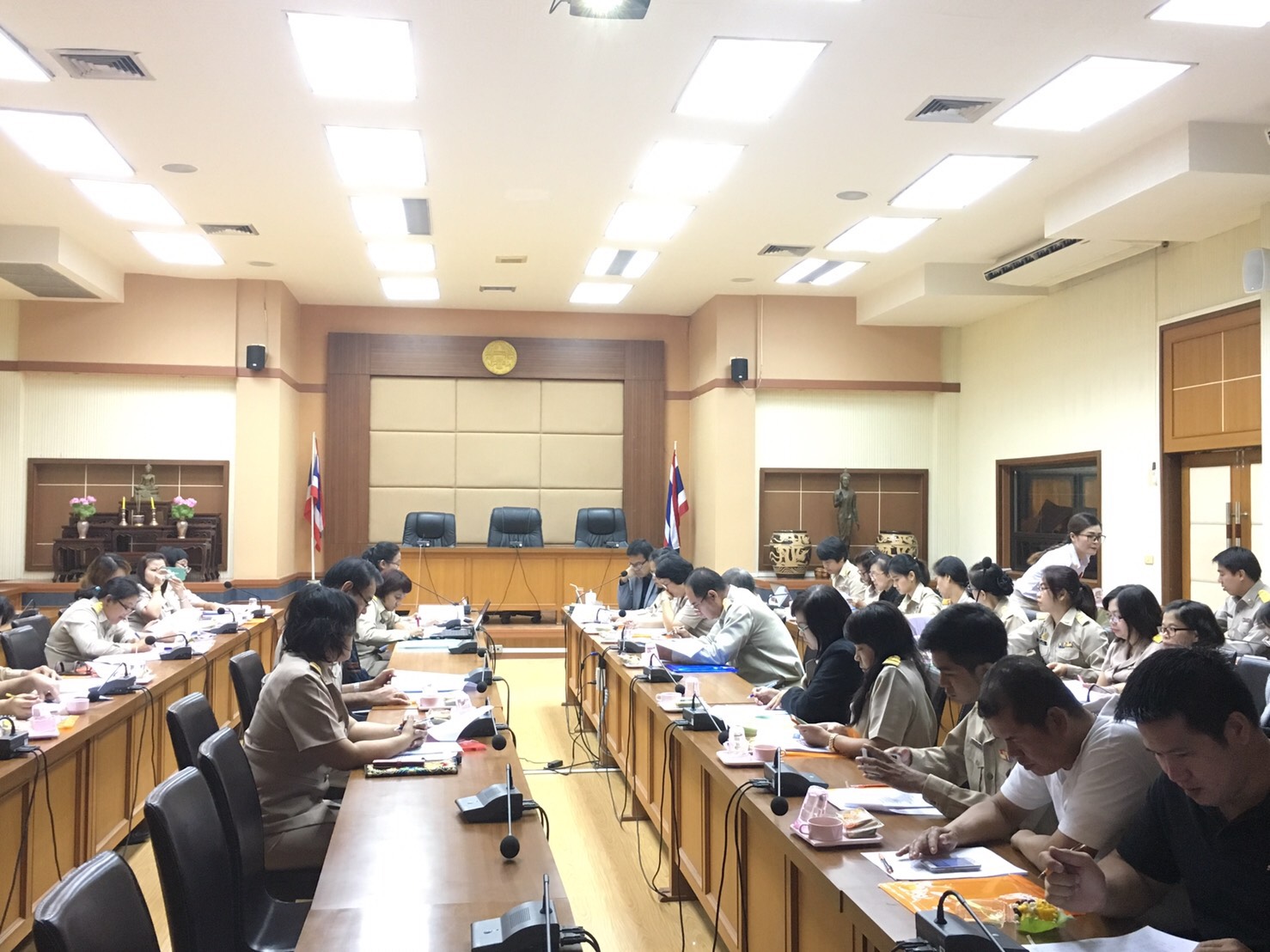 การประชุมคณะทำงานบริหารการจัดเก็บข้อมูลเพื่อการพัฒนาชุมชน (ข้อมูล จปฐ. และ ข้อมูล กชช.2ค) ปี 2560