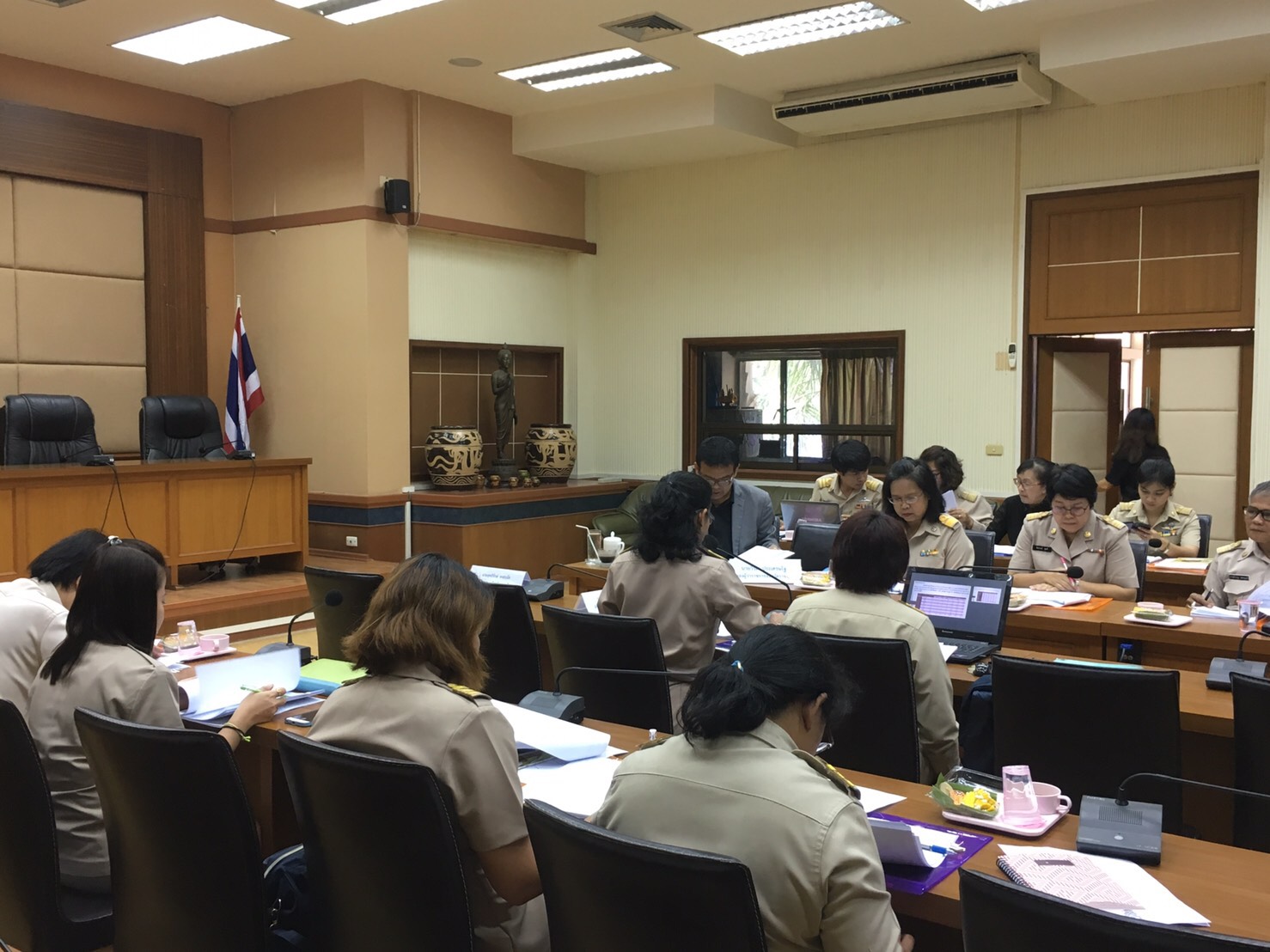 การประชุมคณะทำงานบริหารการจัดเก็บข้อมูลเพื่อการพัฒนาชุมชน (ข้อมูล จปฐ. และ ข้อมูล กชช.2ค) ปี 2560