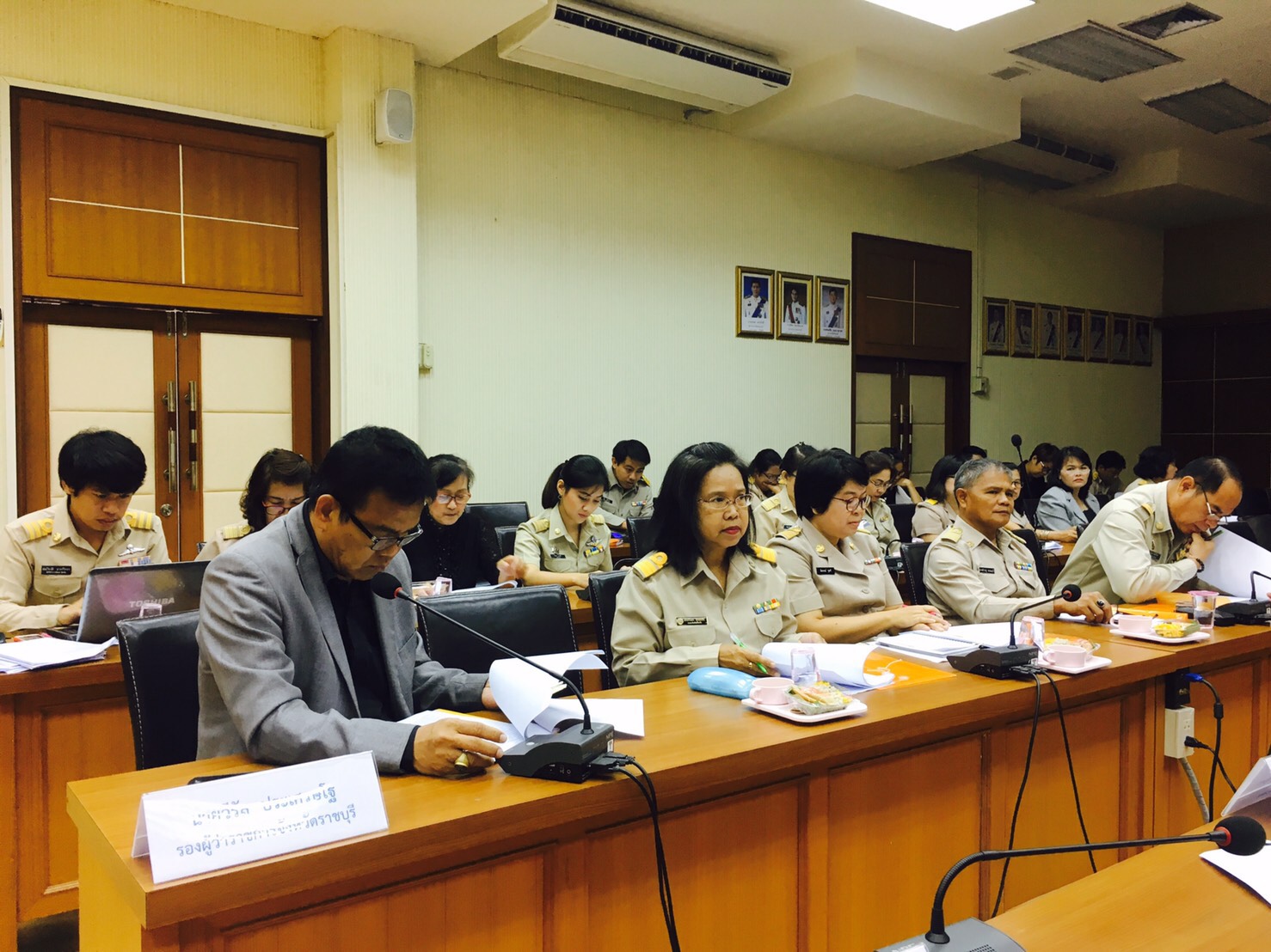 การประชุมคณะทำงานบริหารการจัดเก็บข้อมูลเพื่อการพัฒนาชุมชน (ข้อมูล จปฐ. และ ข้อมูล กชช.2ค) ปี 2560