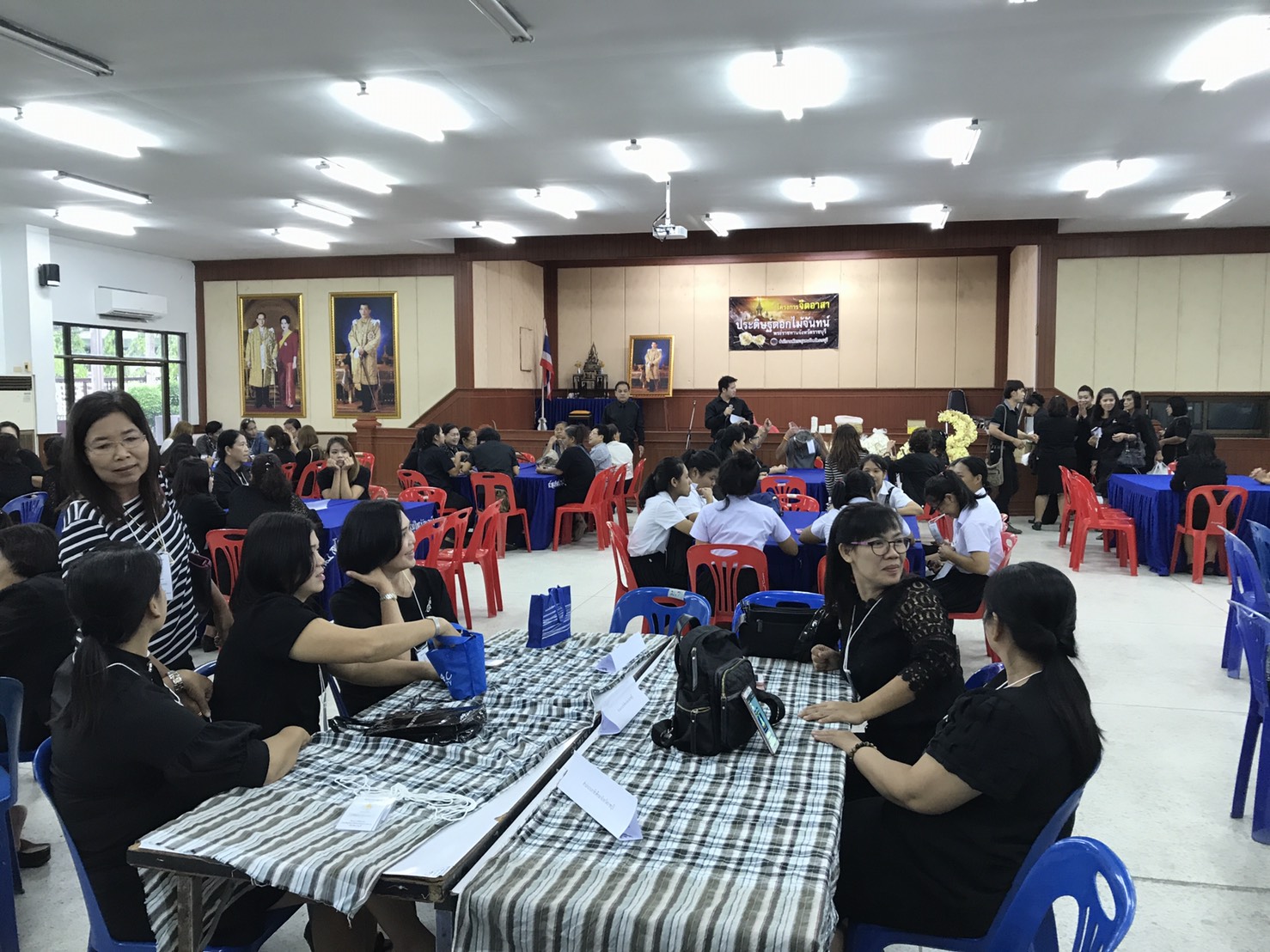 การฝึกอบรมวิทยากร ครูข เพื่อจัดทำดอกไม้จันทน์ จังหวัดราชบุรี