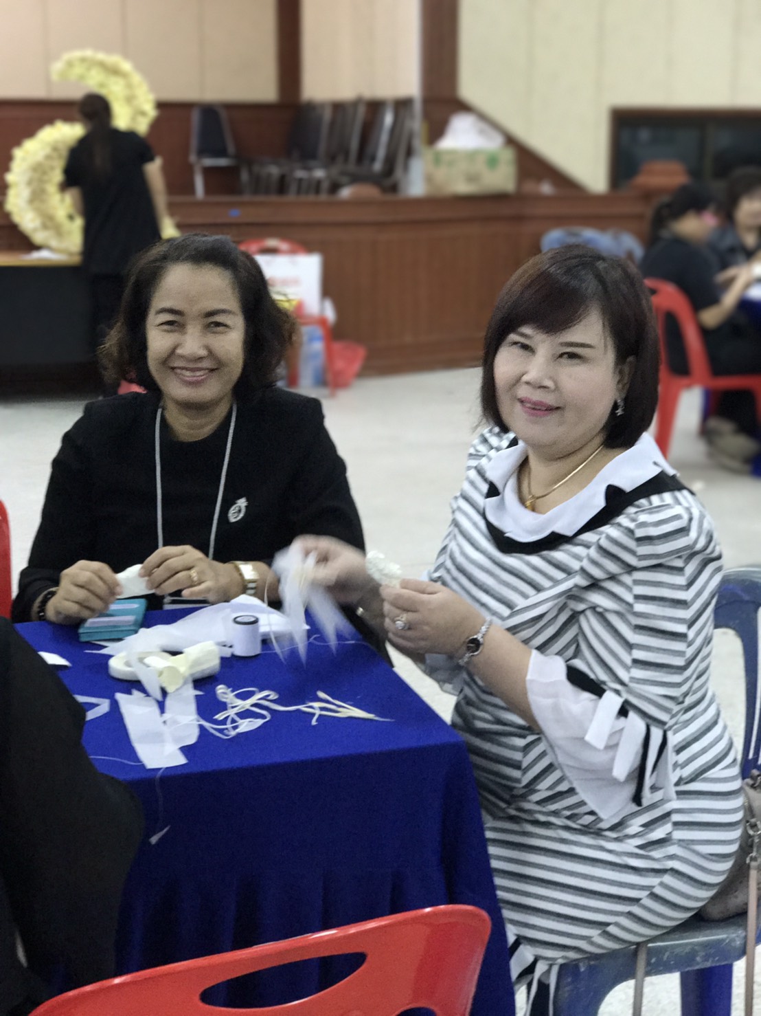 การฝึกอบรมวิทยากร ครูข เพื่อจัดทำดอกไม้จันทน์ จังหวัดราชบุรี