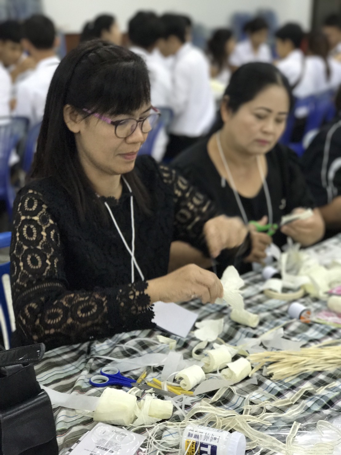 การฝึกอบรมวิทยากร ครูข เพื่อจัดทำดอกไม้จันทน์ จังหวัดราชบุรี