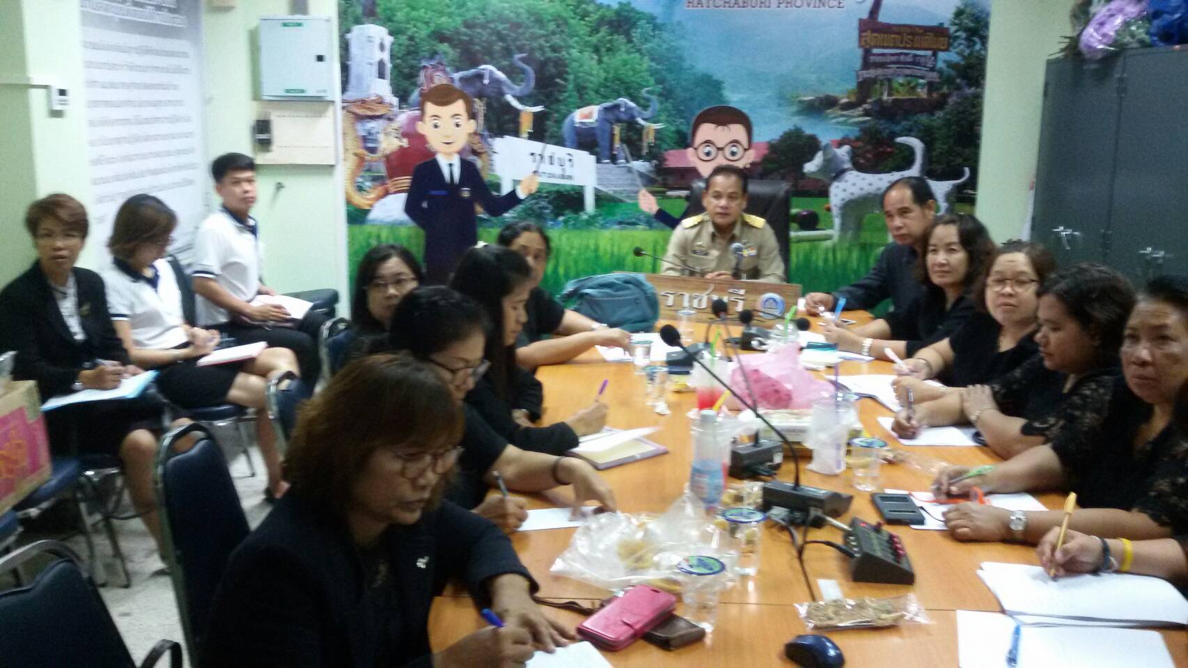 การขับเคลื่ิอนปรัชญาของเศรษฐกิจพอเพียงไปสู่การปฏิบัติจนเป็นวิถีชีวิต ผ่านระบบ VDO Conference