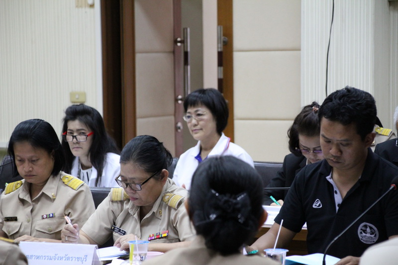 การประชุมคณะกรรมการประสานและขับเคลื่อนนโยบายสานพลังประชารัฐ ประจำจังหวัด (คสป.) จังหวัดราชบุรี ครั้งที่ 10/2560