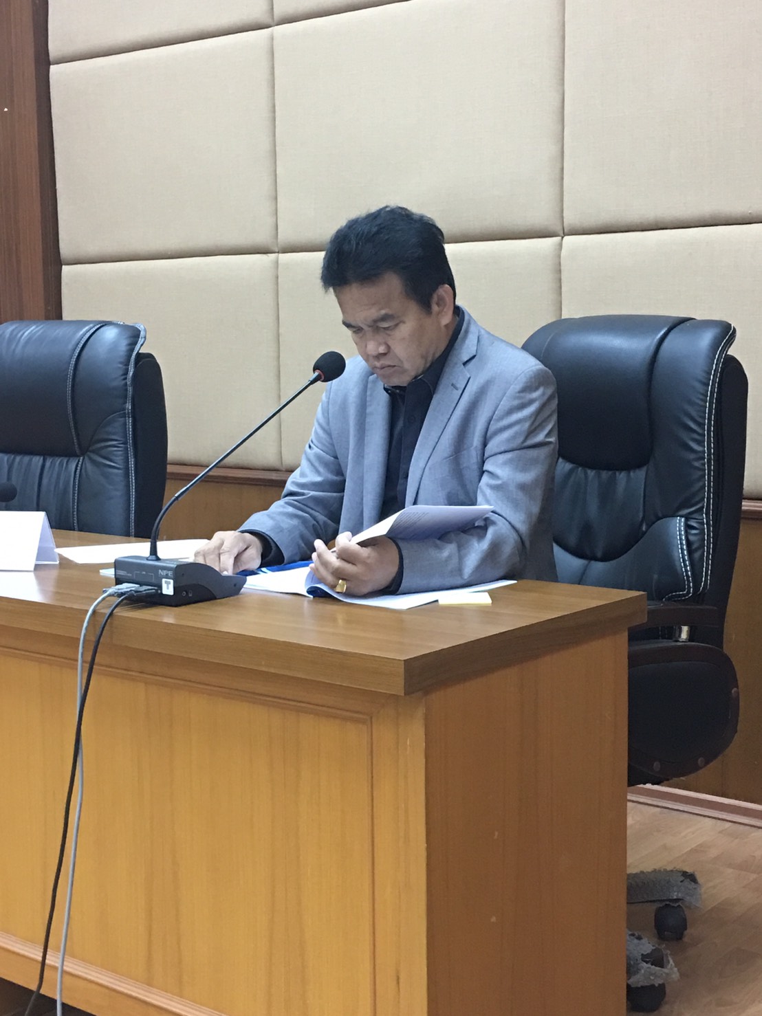 การประชุมคณะกรรมการประสานและขับเคลื่อนนโยบายสานพลังประชารัฐ ประจำจังหวัด (คสป.) จังหวัดราชบุรี ครั้งที่ 11/2560