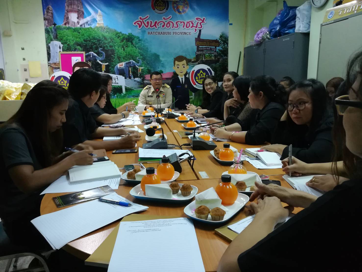 สำนักงานพัฒนาชุมชนประชุมเจ้าหน้าที่พัฒนาชุมชนจังหวัด