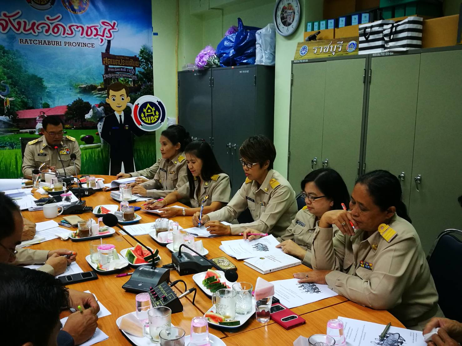 พช.ราชบุรี ประชุมขับเคลื่อนงาน ปี 2561