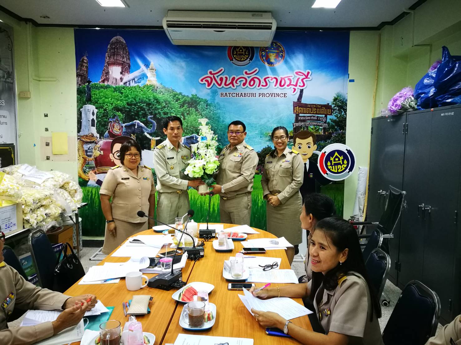 พช.ราชบุรี ประชุมขับเคลื่อนงาน ปี 2561