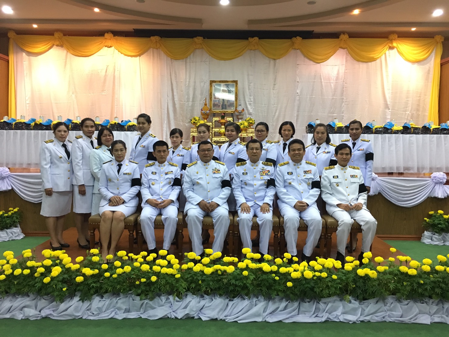 พัฒนาชุมชนราชบุรี ร่วมพิธีมอบสิ่งของพระราชทาน