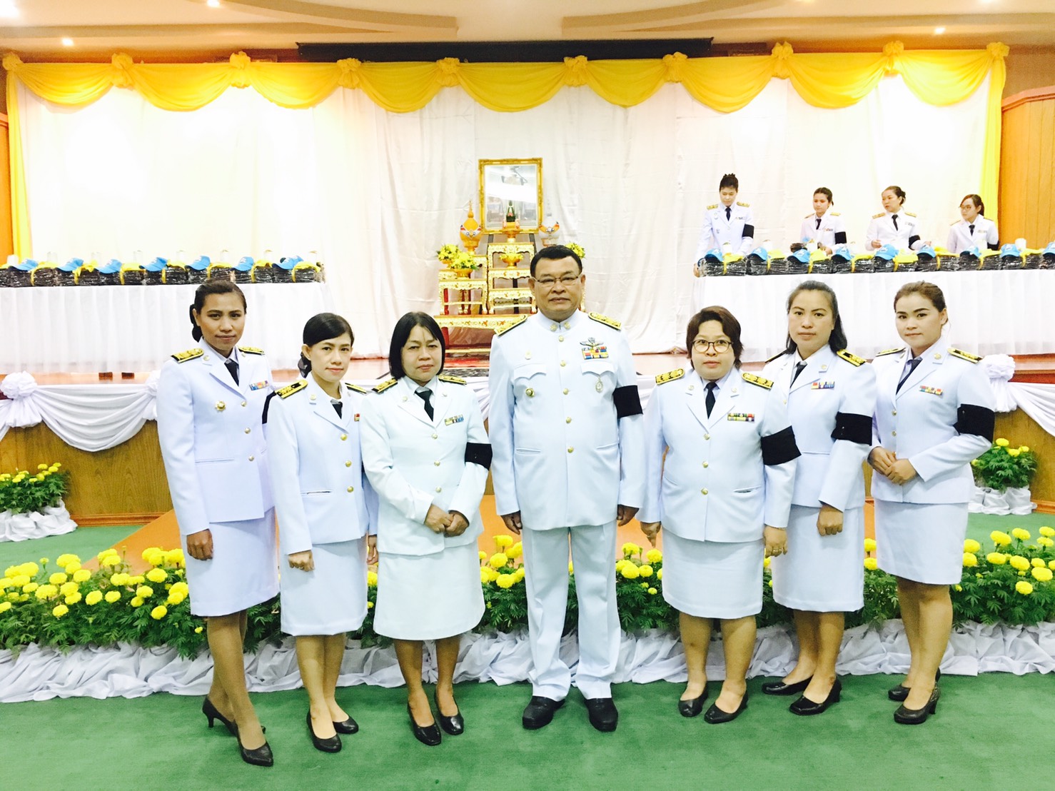 พัฒนาชุมชนราชบุรี ร่วมพิธีมอบสิ่งของพระราชทาน