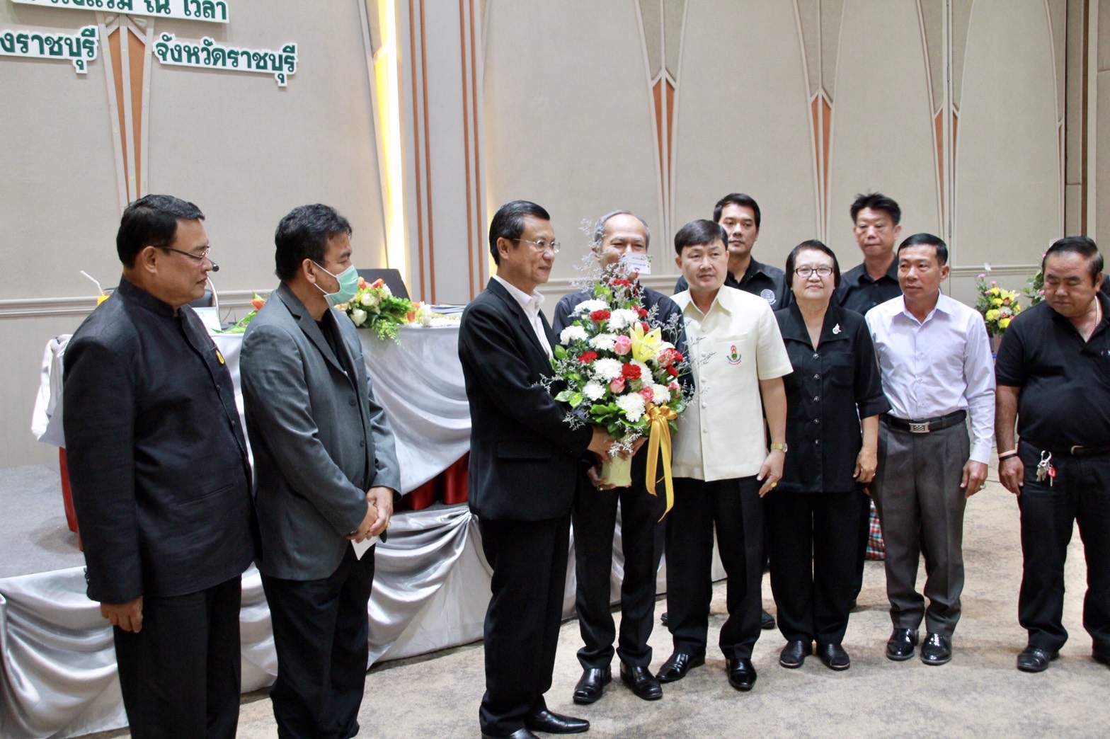 พัฒนาชุมชนราชบุรี ดำเนินโครงการเสริมสร้างความเข้มแข็งการบริหารจัดการกองทุนหมู่บ้านและชุมชนเมือง จังหวัดราชบุรี