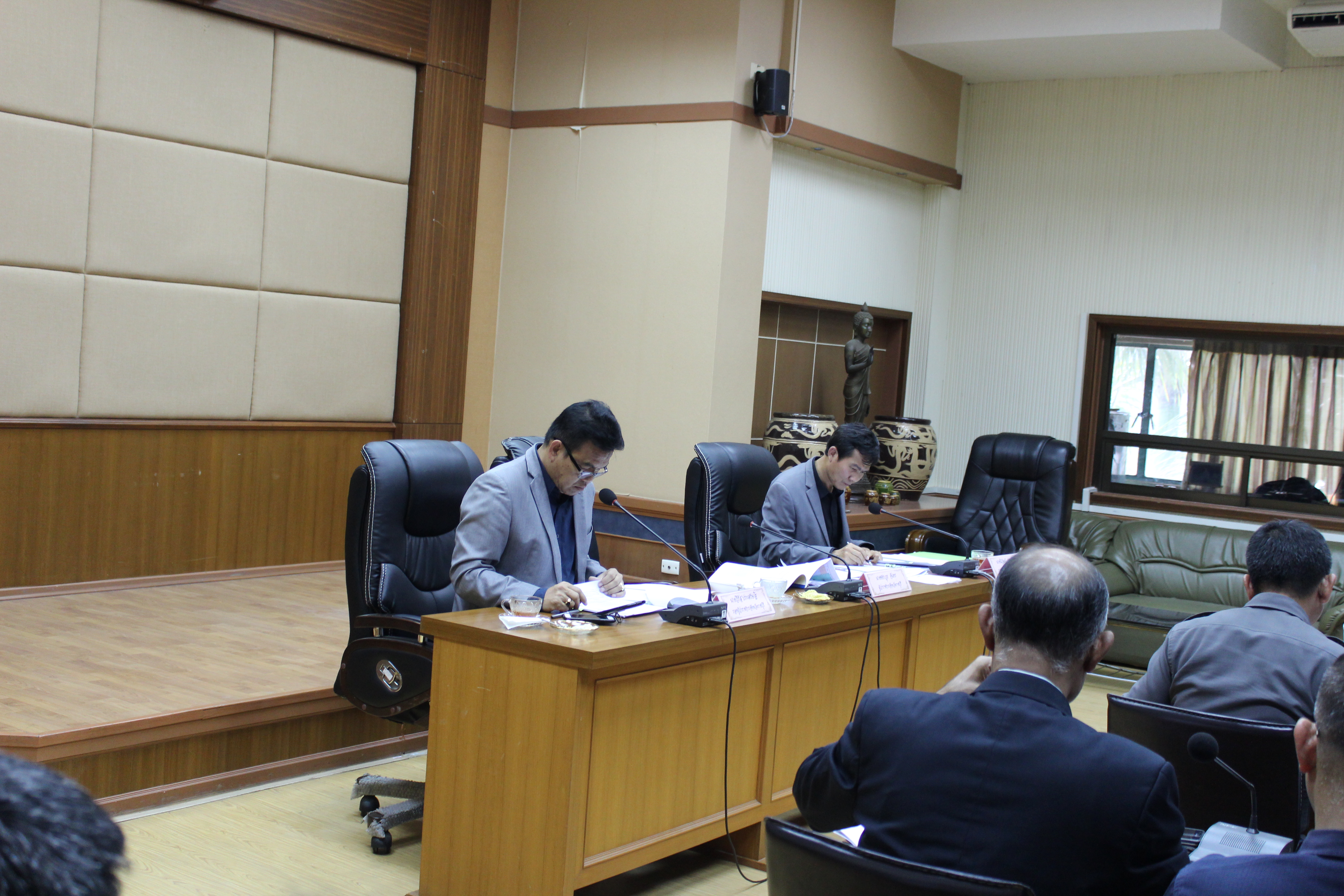 ประชุมคณะกรรมการอำนวยการศูนย์อำนวยการป้องกันและปราบปรามยาเสพติดจังหวัดราชบุรี