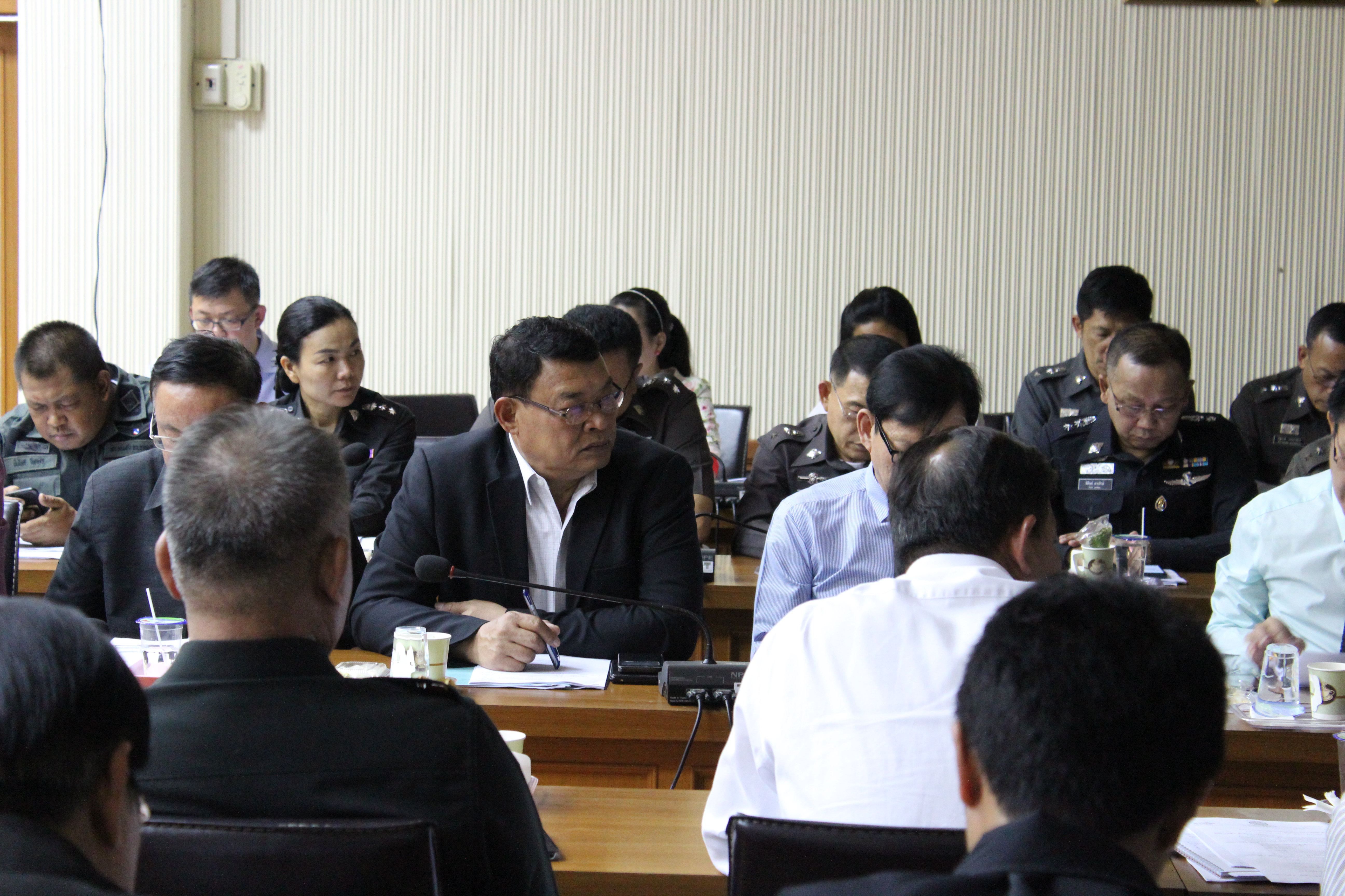 ประชุมคณะกรรมการอำนวยการศูนย์อำนวยการป้องกันและปราบปรามยาเสพติดจังหวัดราชบุรี