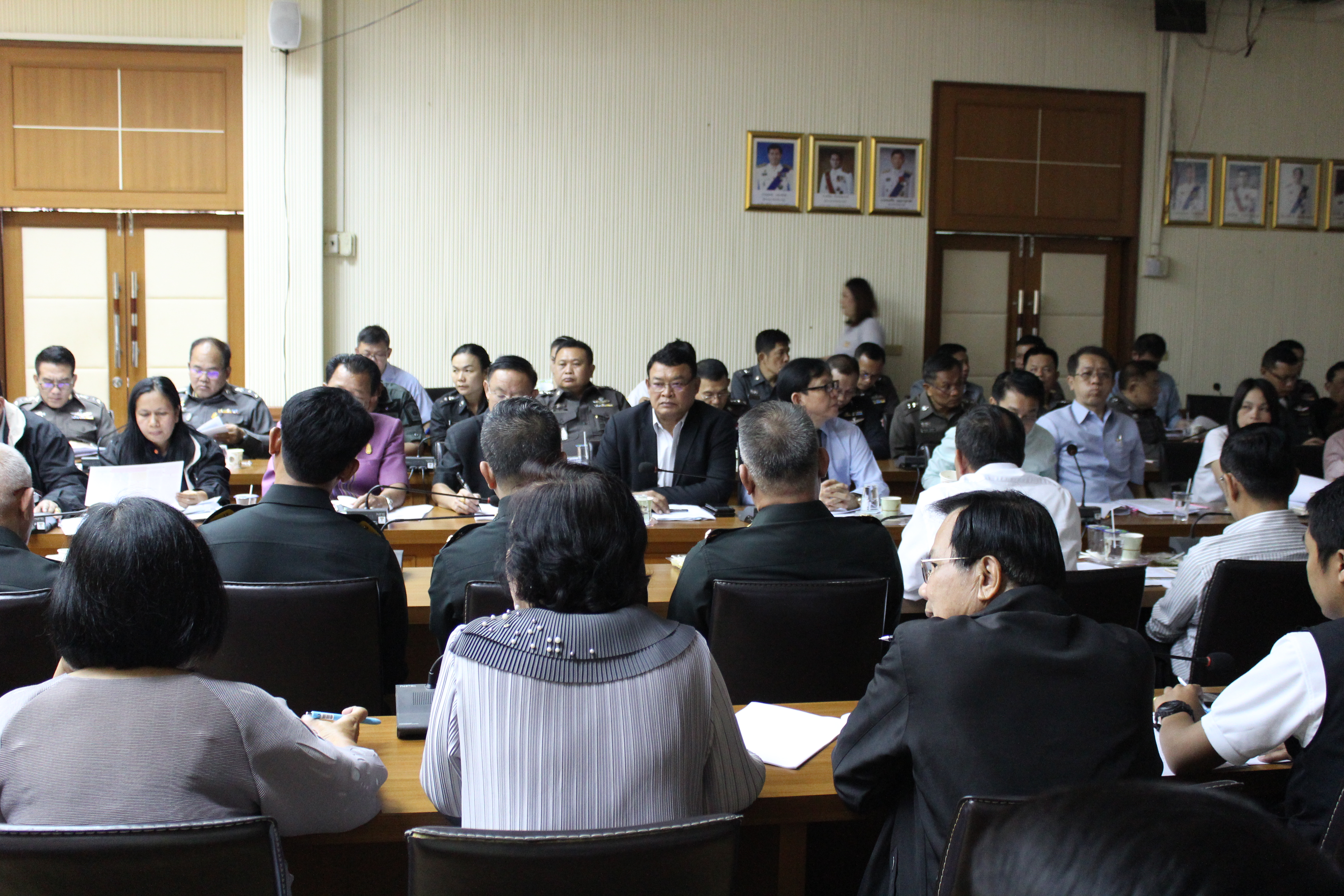 ประชุมคณะกรรมการอำนวยการศูนย์อำนวยการป้องกันและปราบปรามยาเสพติดจังหวัดราชบุรี