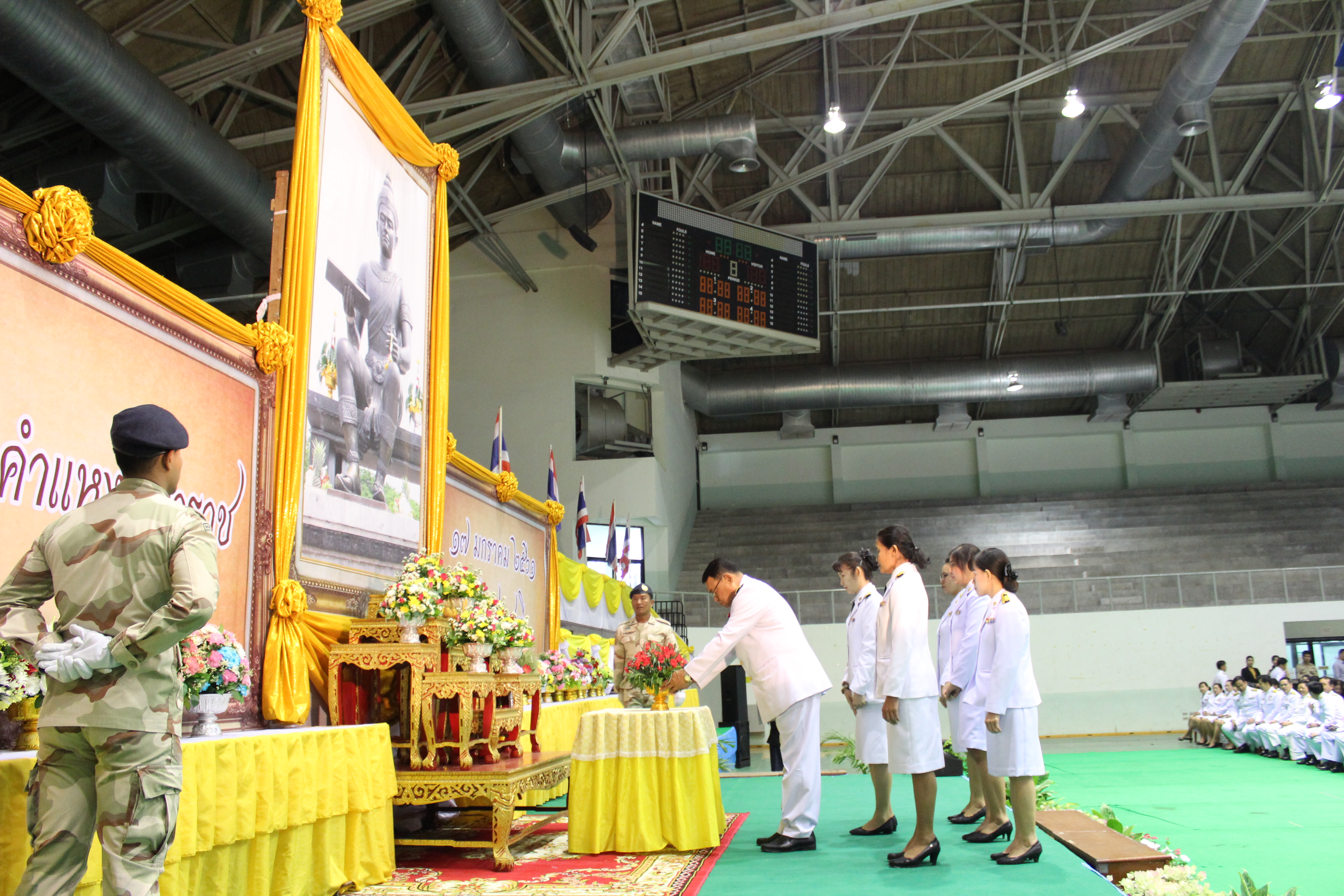 ราชบุรี”จัดงานพิธีวันพ่อขุนรามคำแหงมหาราช”