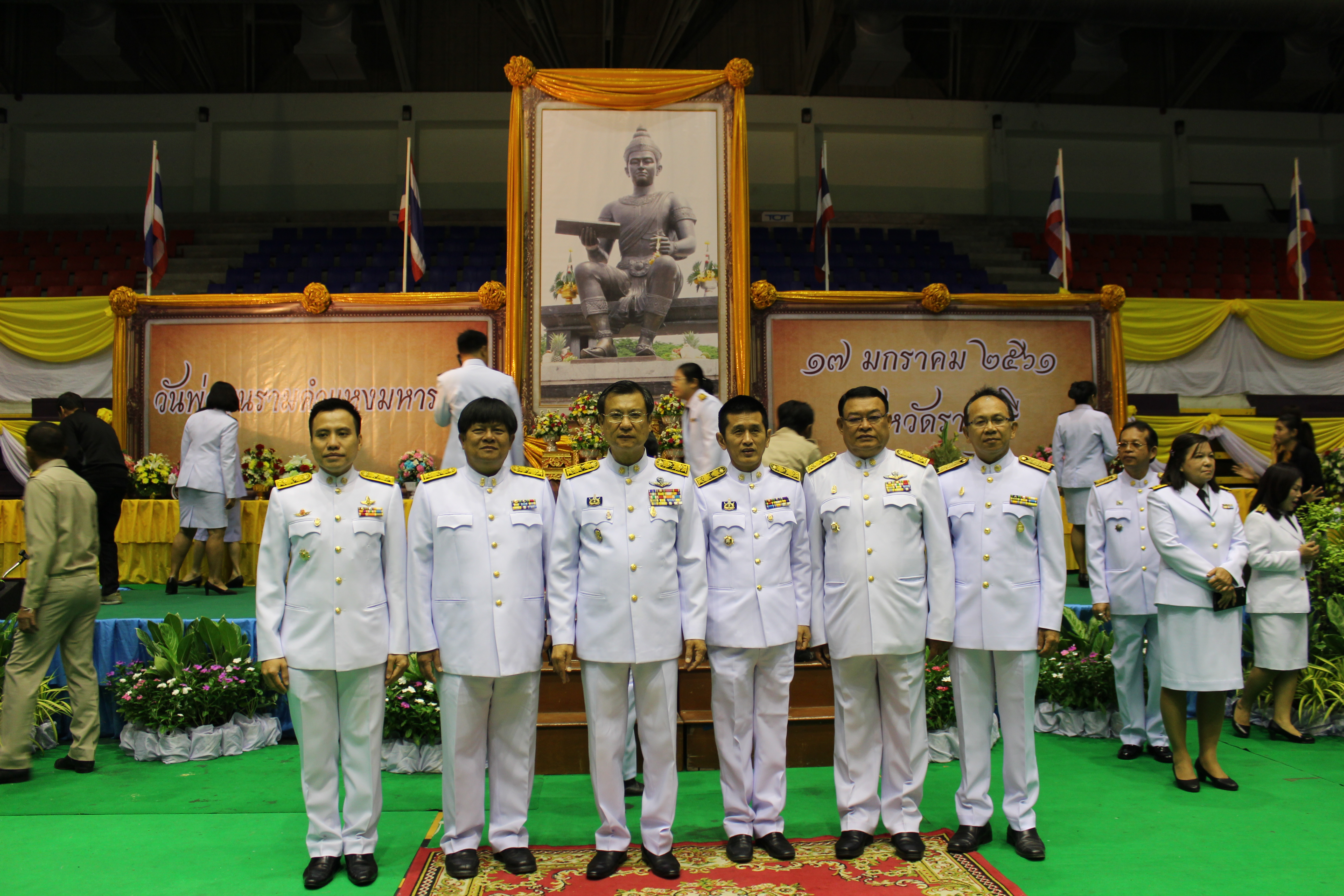 ราชบุรี”จัดงานพิธีวันพ่อขุนรามคำแหงมหาราช”