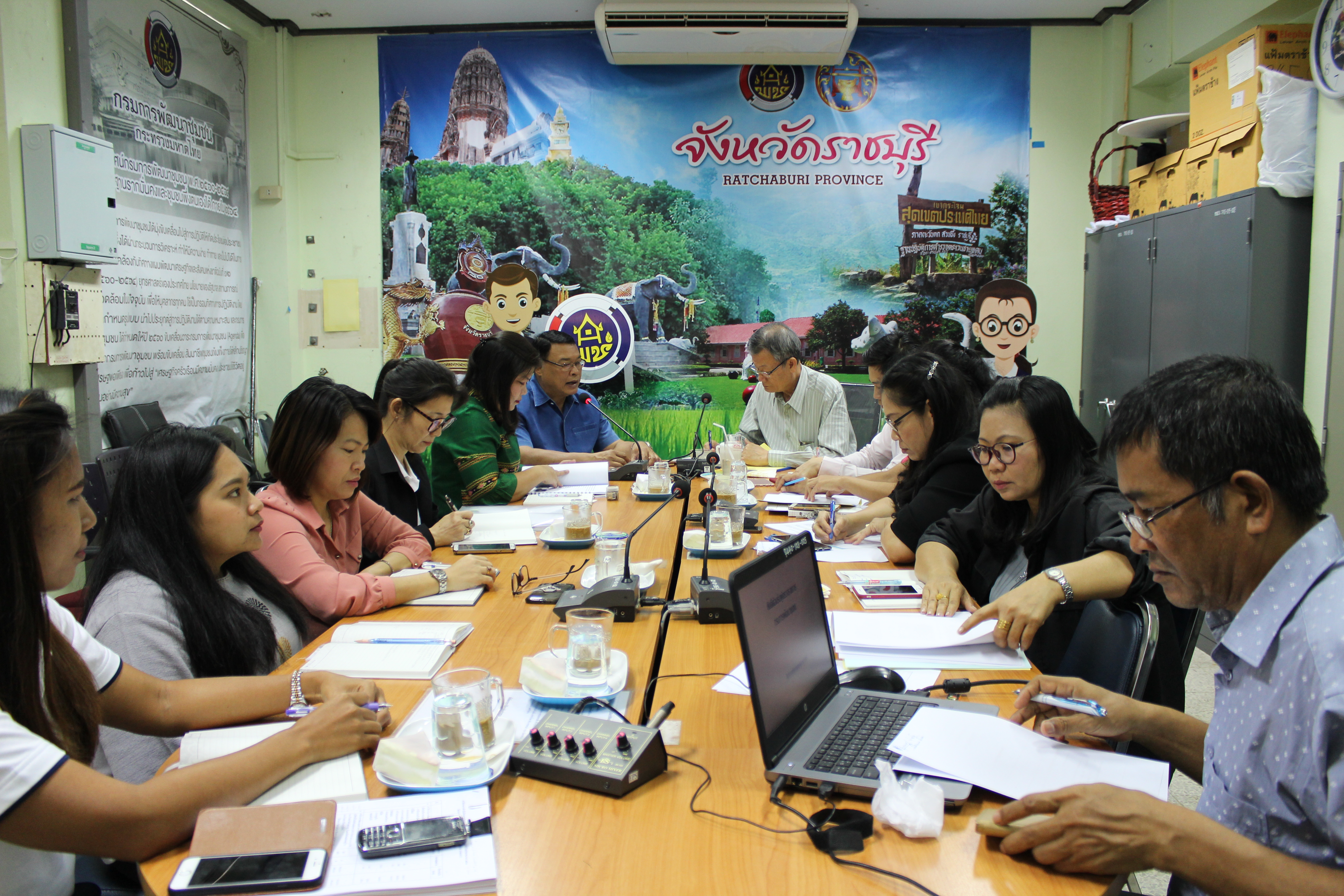 ราชบุรี“ผู้ตรวจราชการกรม เขตตรวจราชการ 4 เข้าร่วมประชุม รับฟังสรุปประเด็นตรวจราชการ”