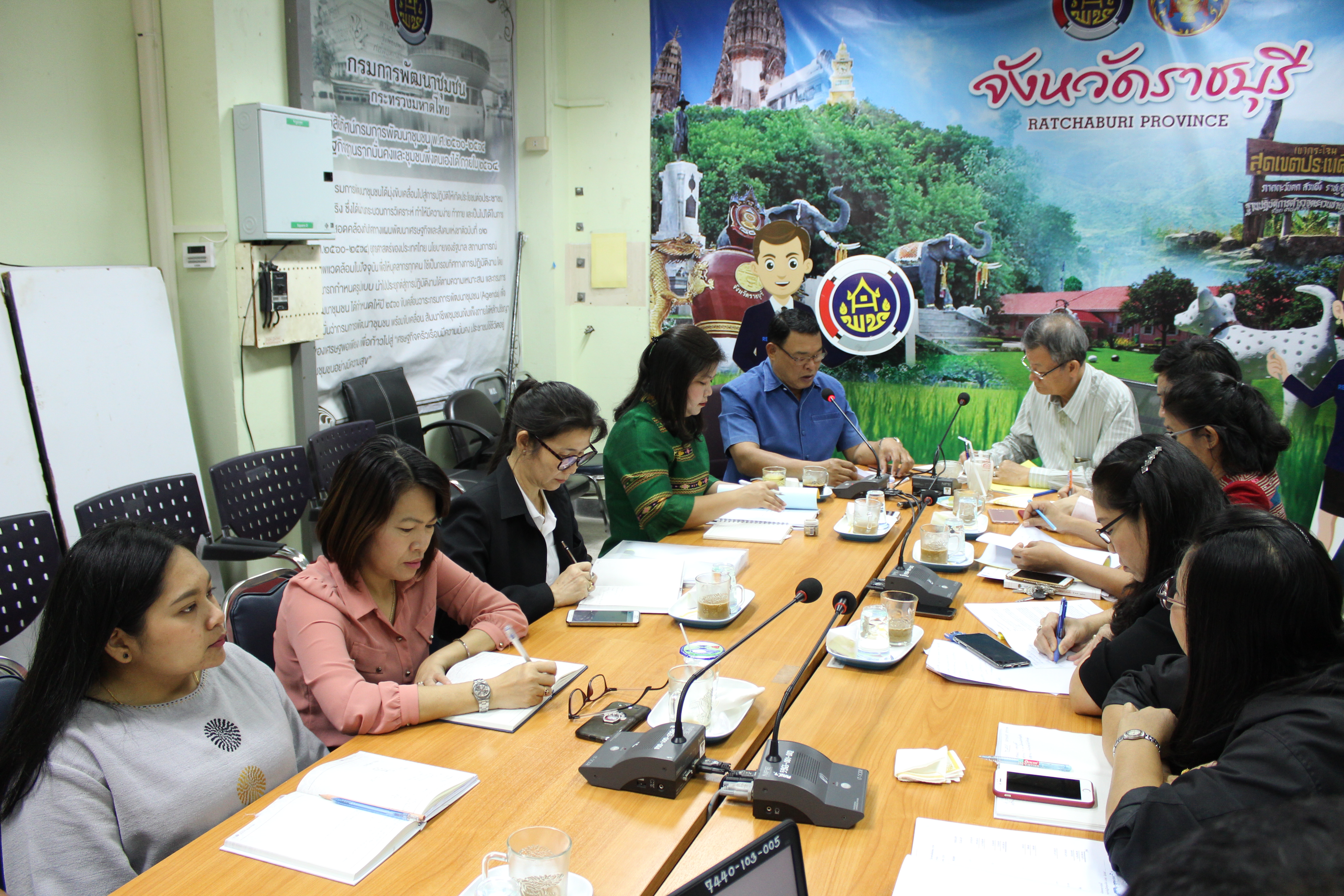 ราชบุรี“ผู้ตรวจราชการกรม เขตตรวจราชการ 4 เข้าร่วมประชุม รับฟังสรุปประเด็นตรวจราชการ”