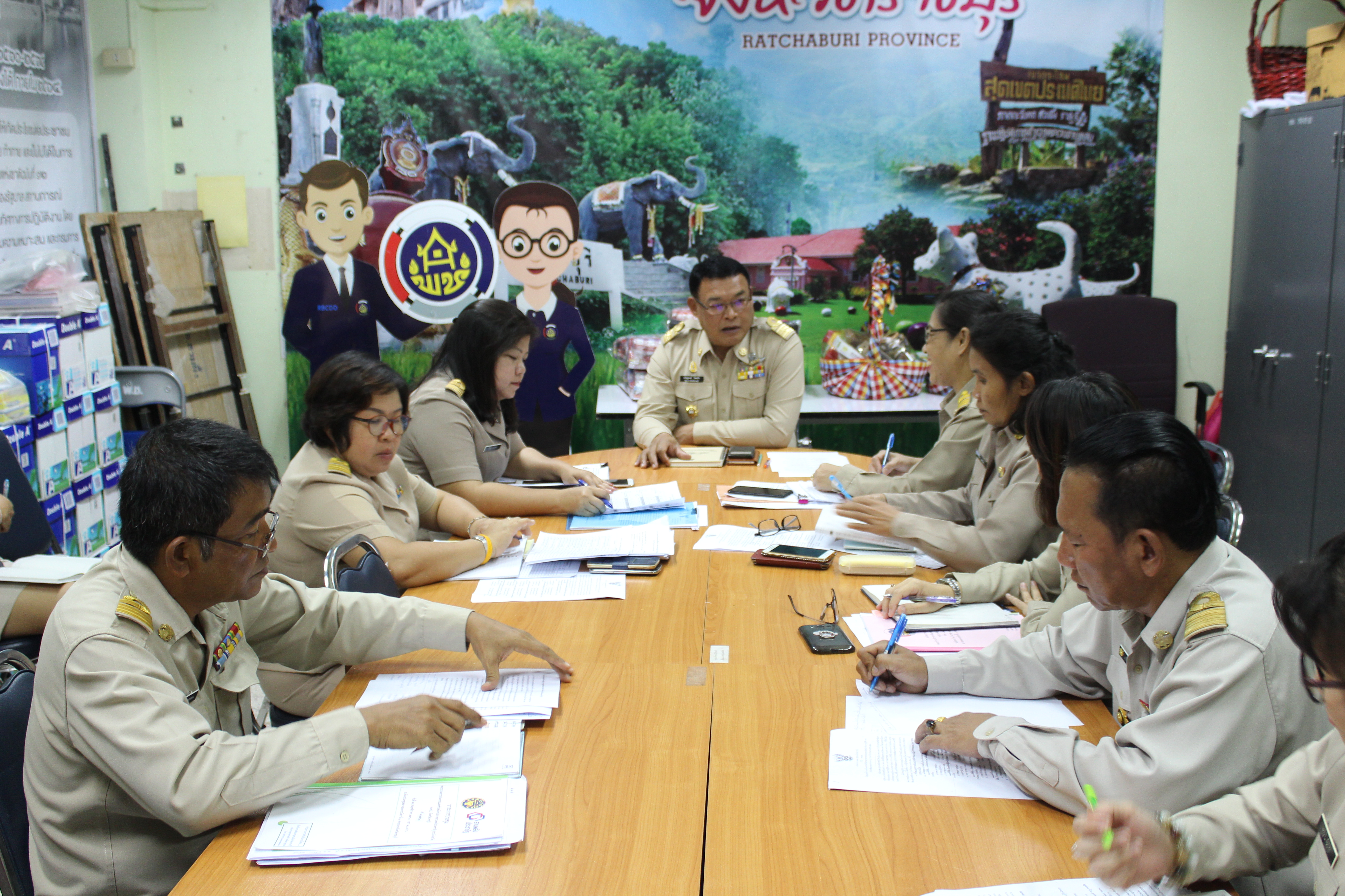 ราชบุรี “พัฒนาชุมชนราชบุรีขับเคลื่อนตัวชี้วัด”