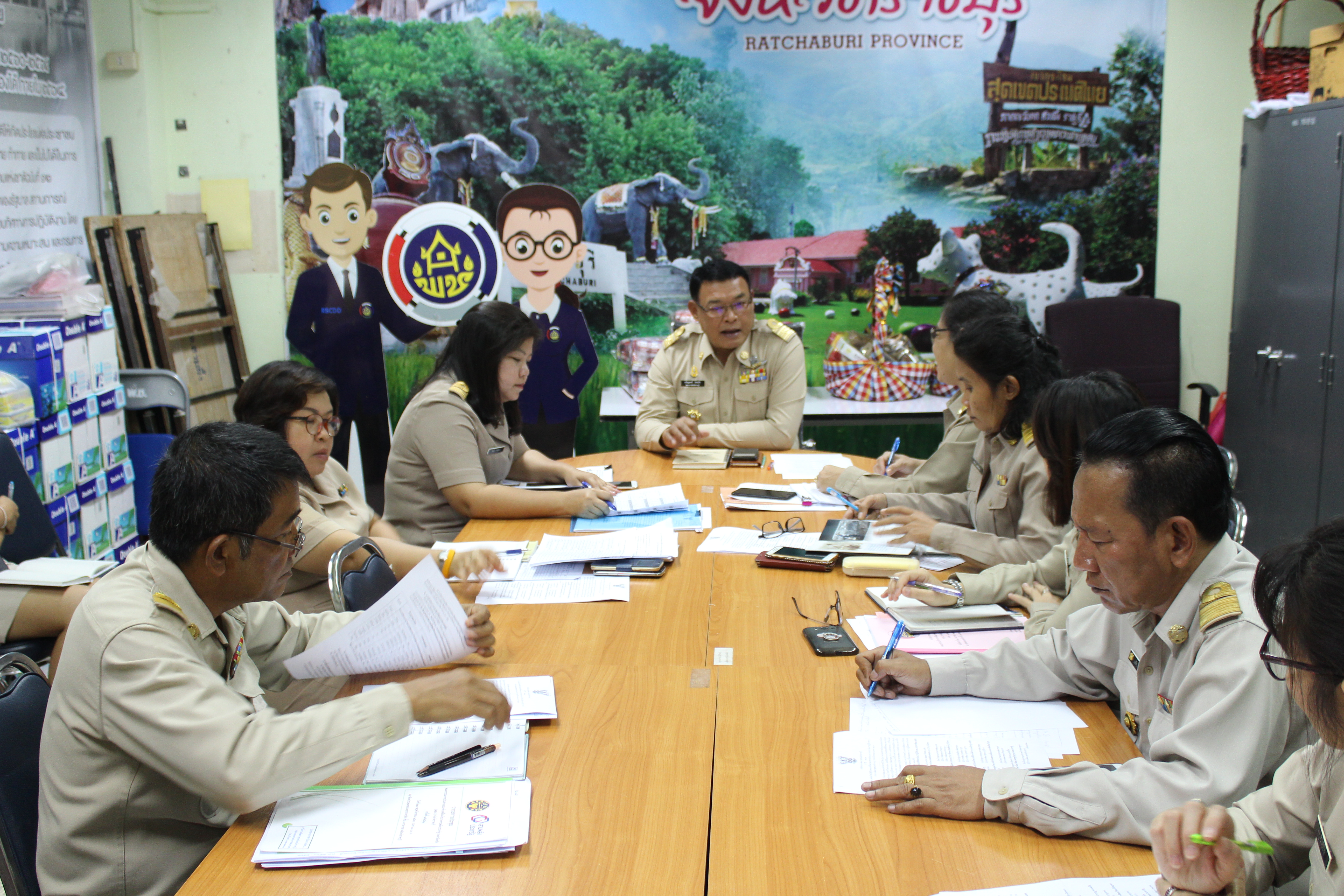 ราชบุรี “พัฒนาชุมชนราชบุรีขับเคลื่อนตัวชี้วัด”