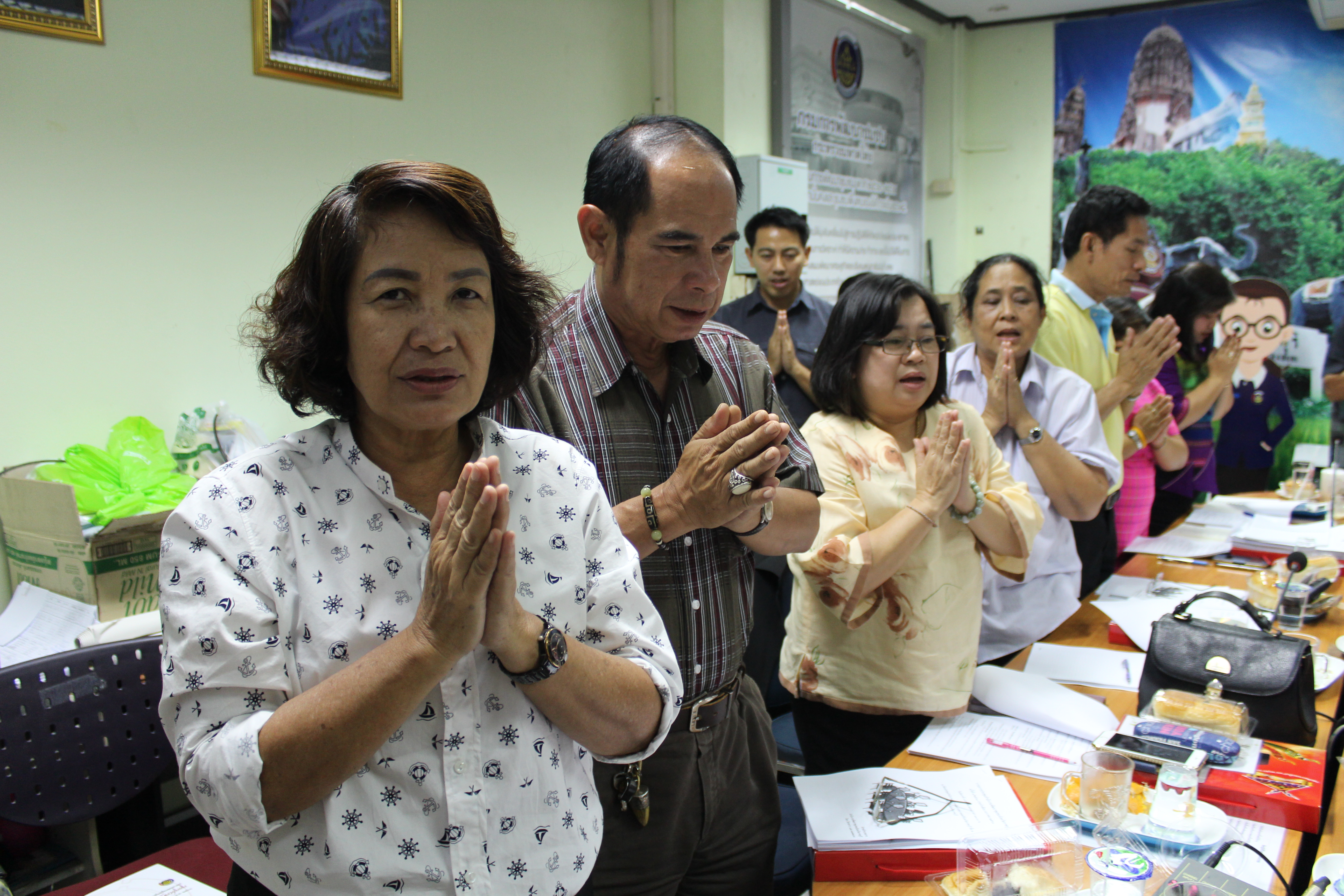 ราชบุรี “ประชุมสำนักงานพัฒนาชุมชนจังหวัดราชบุรี”