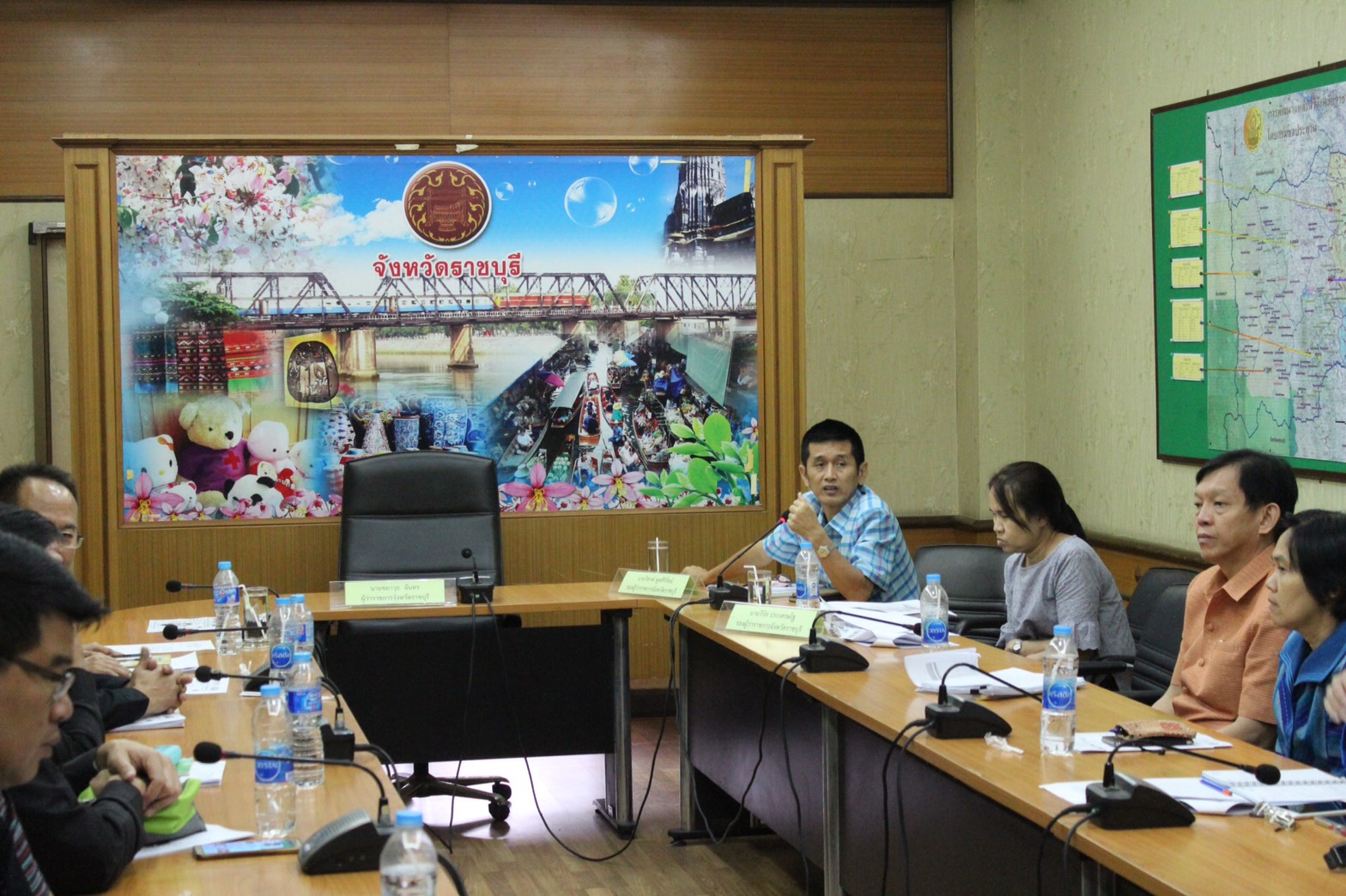 ราชบุรี “ประชุมทางไกล VDO Conferenc กระทรวงมหาดไทย”