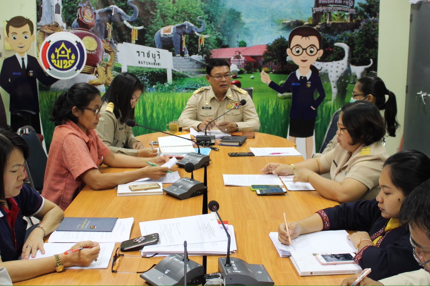 ราชบุรี “ประชุมนักวิชาการพัฒนาชุมชนจังหวัด ครั้งที่ 1/2561 “