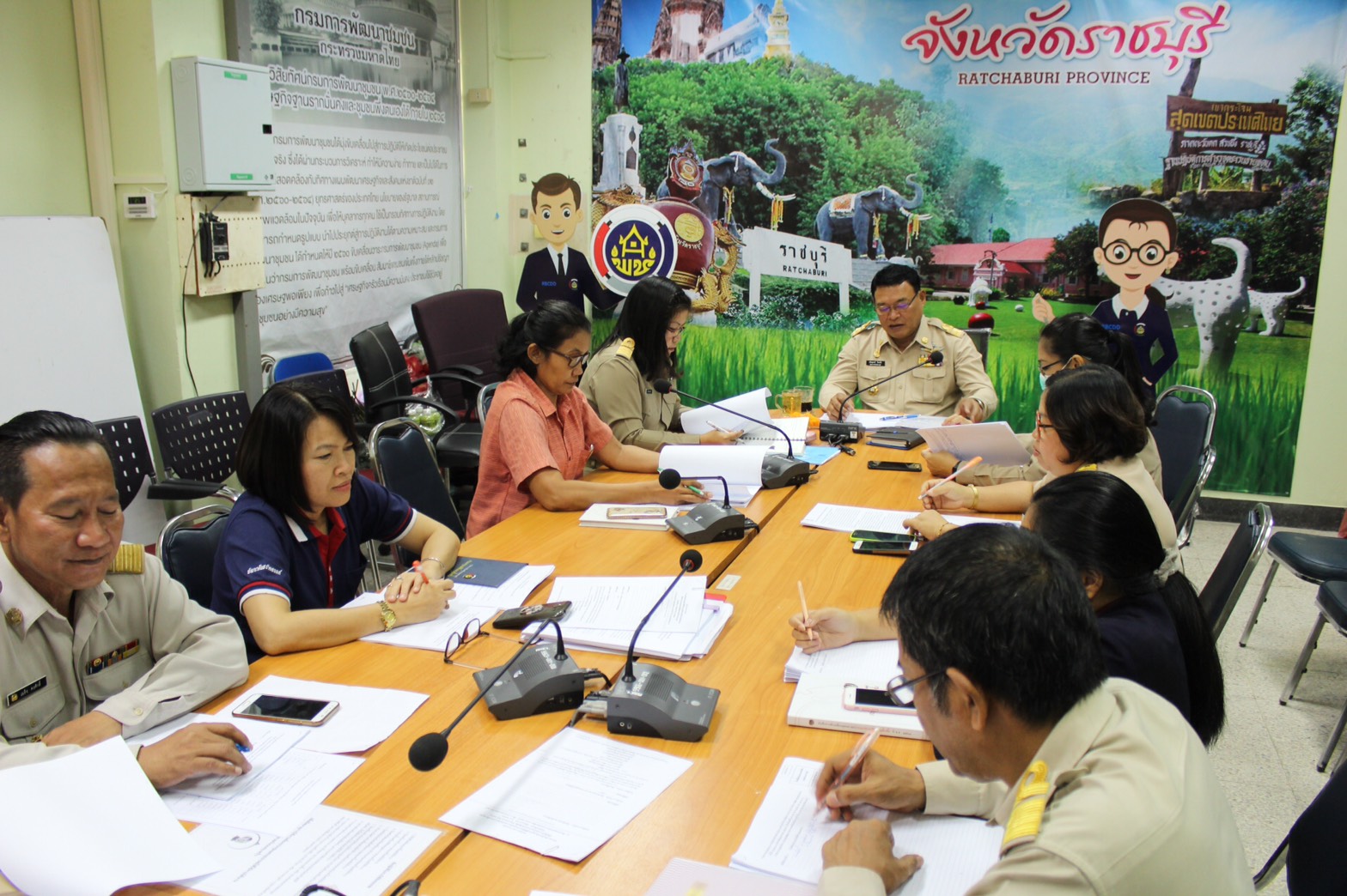 ราชบุรี “ประชุมนักวิชาการพัฒนาชุมชนจังหวัด ครั้งที่ 1/2561 “