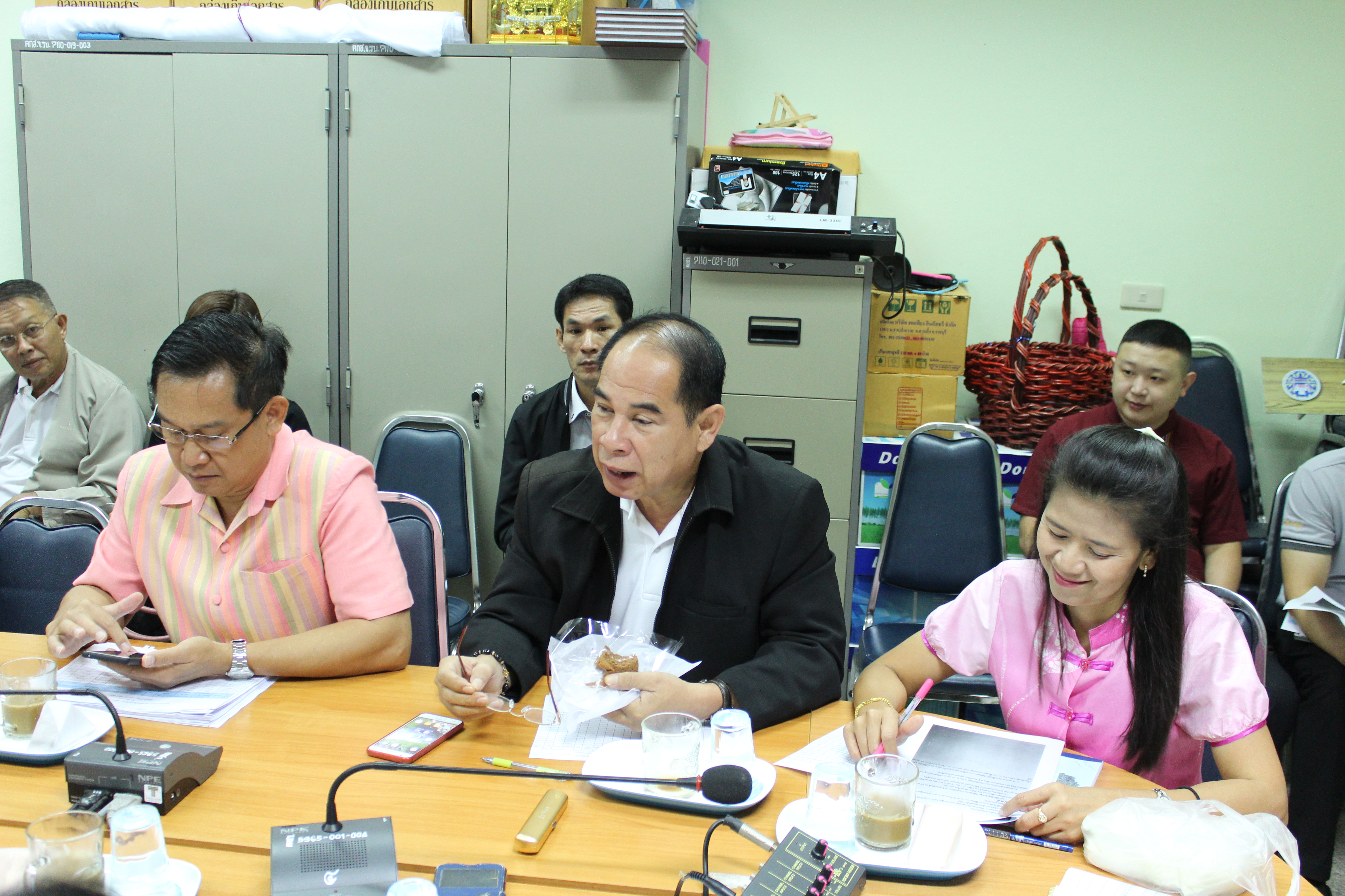 ราชบุรี “ประชุมคณะเลขา การขับเคลื่อนการพัฒนาประเทศตามโครงการไทยนิยม ยั่งยืน จังหวัดราชบุรี”