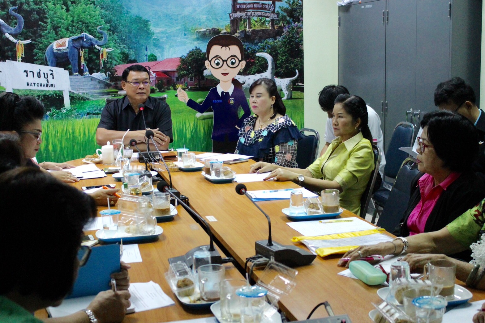 ราชบุรี “ประชุมขับเคลื่อนกองทุนพัฒนาบทบาทสตรี ครั้งที่ พิเศษ/2561 “