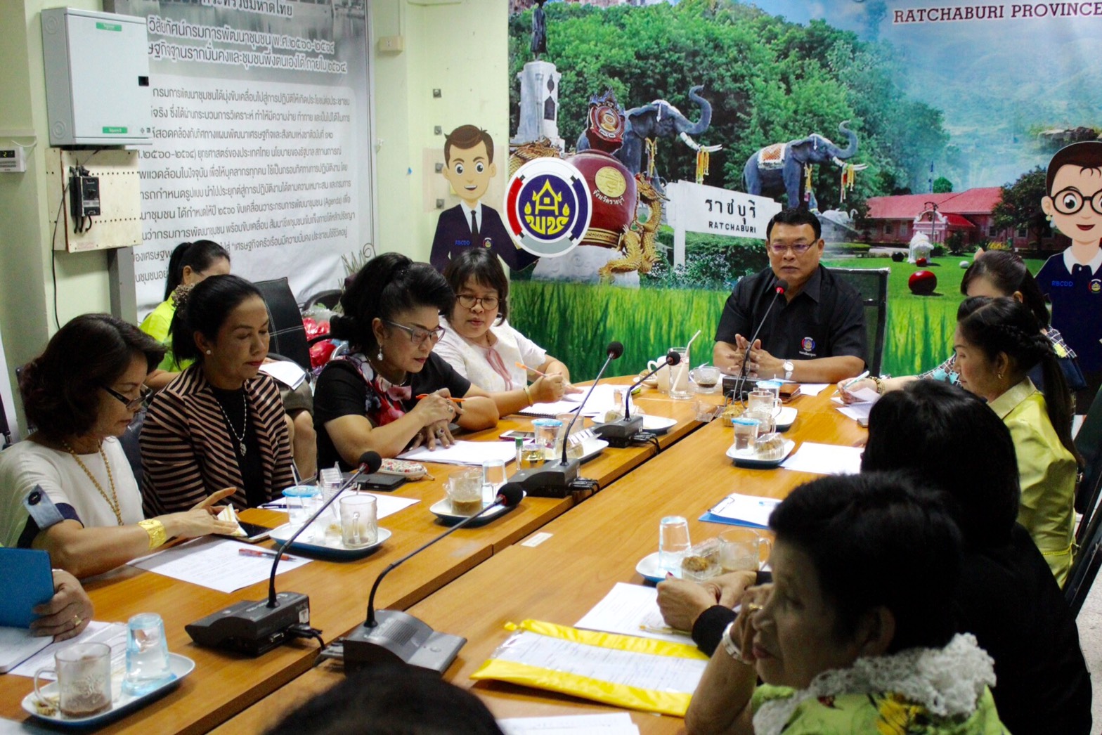 ราชบุรี “ประชุมขับเคลื่อนกองทุนพัฒนาบทบาทสตรี ครั้งที่ พิเศษ/2561 “