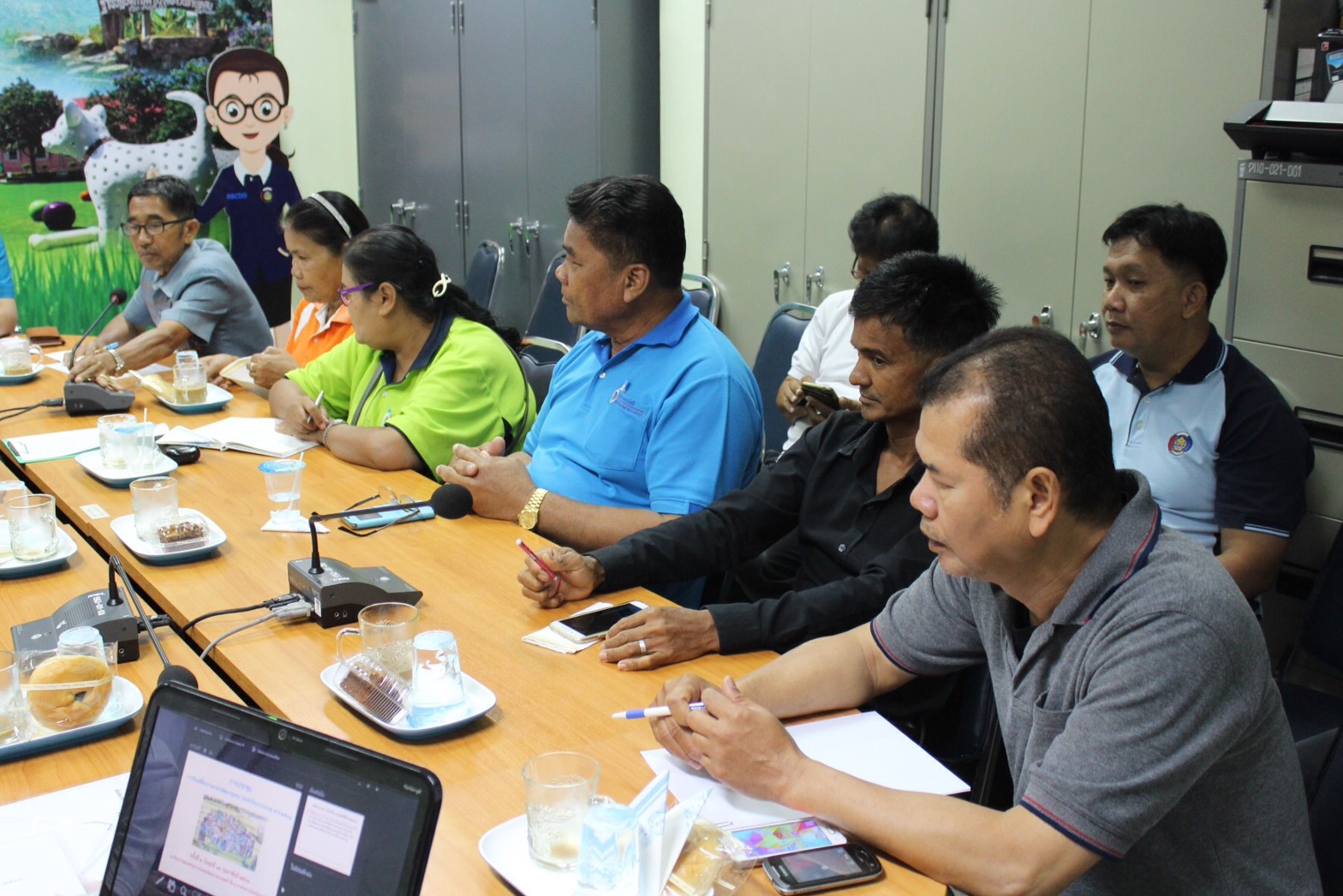 ราชบุรี “ประชุมขับเคลื่อนงานอาสาพัฒนาชุมชน”