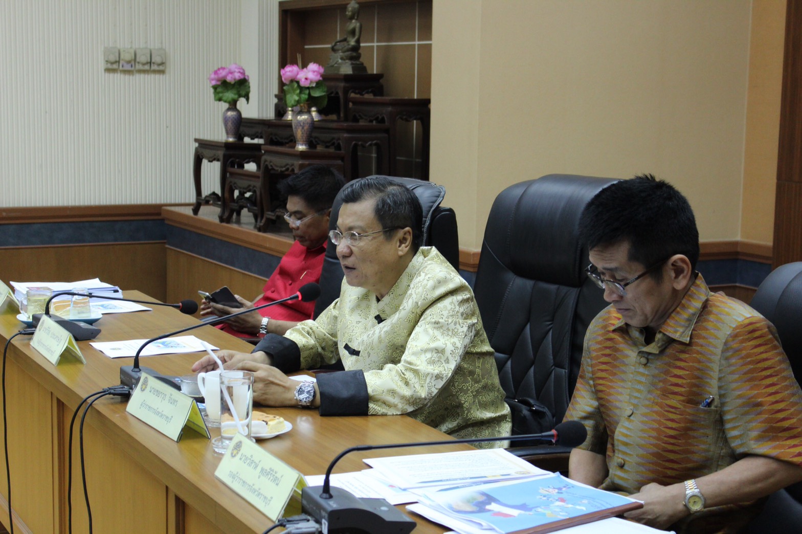 ราชบุรี “ประชุมชี้แจงโครงการไทยนิยม ยั่งยืน จังหวัดราชบุรี”