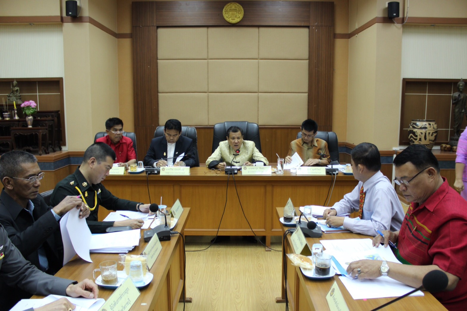 ราชบุรี “ประชุมชี้แจงโครงการไทยนิยม ยั่งยืน จังหวัดราชบุรี”