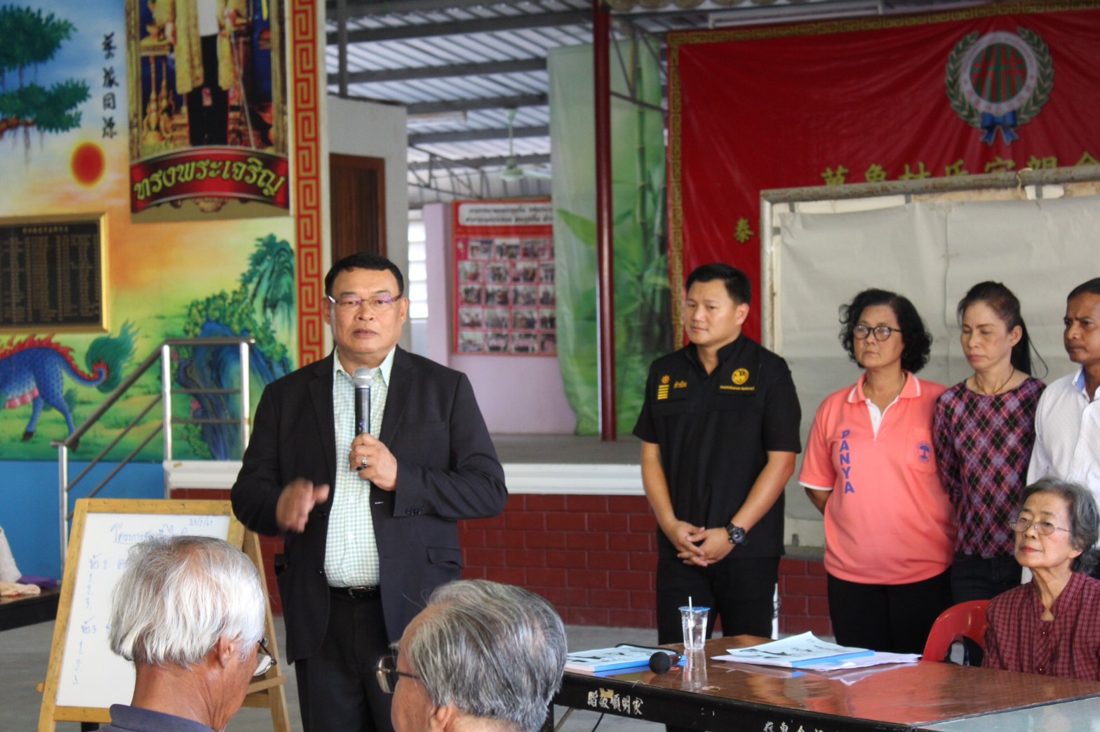 ราชบุรี “ติดตามการจัดเวทีโครงการไทยนิยม ยั่งยืน จังหวัดราชบุรี”