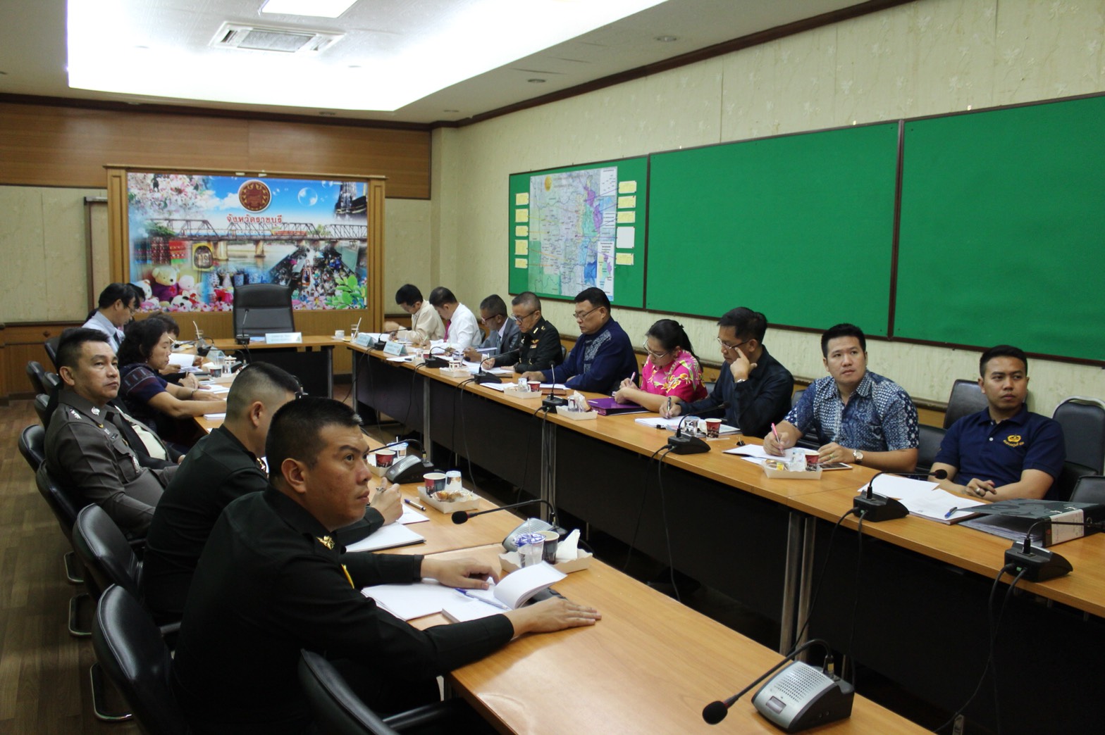 ราชบุรี “ประชุมทางไกล VDO Conference กระทรวงมหาดไทย”