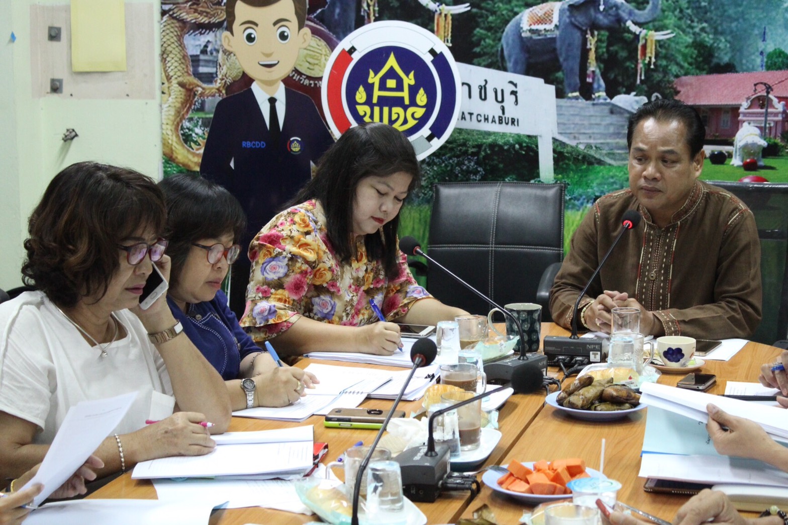 ราชบุรี “ประชุมสำนักงานพัฒนาชุมชนจังหวัดราชบุรี ครั้งที่ 3/2561 “