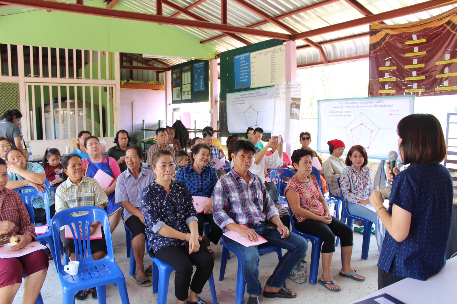 วันที่ 16 มีนาคม  2561  จังหวัดราชบุรี ดำเนินโครงการประกวดหมู่บ้านสารสนเทศดีเด่นเพื่อพัฒนาเศรษฐกิจชุมชนและคุณภาพชีวิต