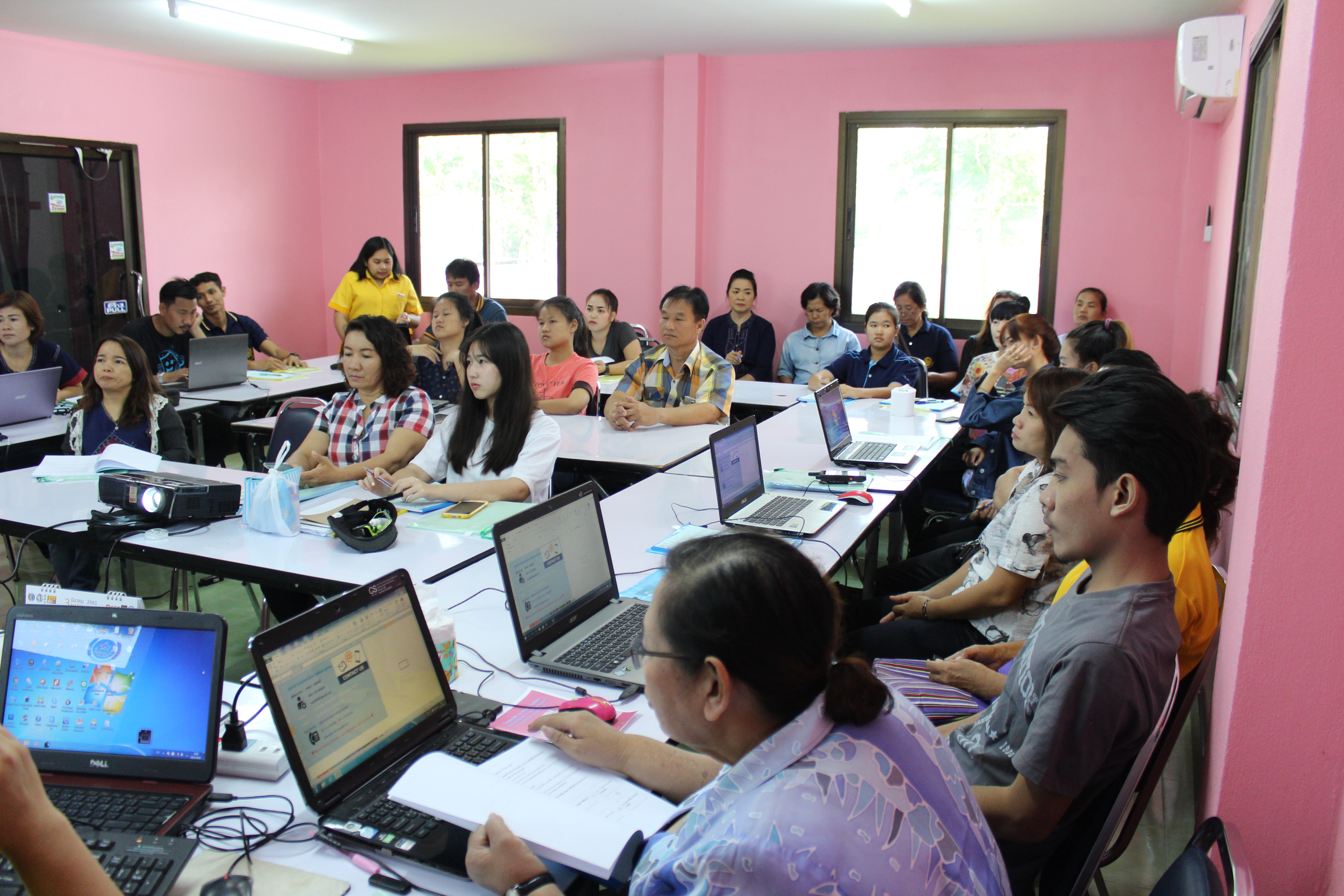 วันที่ 19 – 21 มีนาคม 2561 จังหวัดราชบุรี  อบรมการจัดทำสารสนเทศตำบลต้นแบบเพื่อการพัฒนาคุณภาพชีวิต