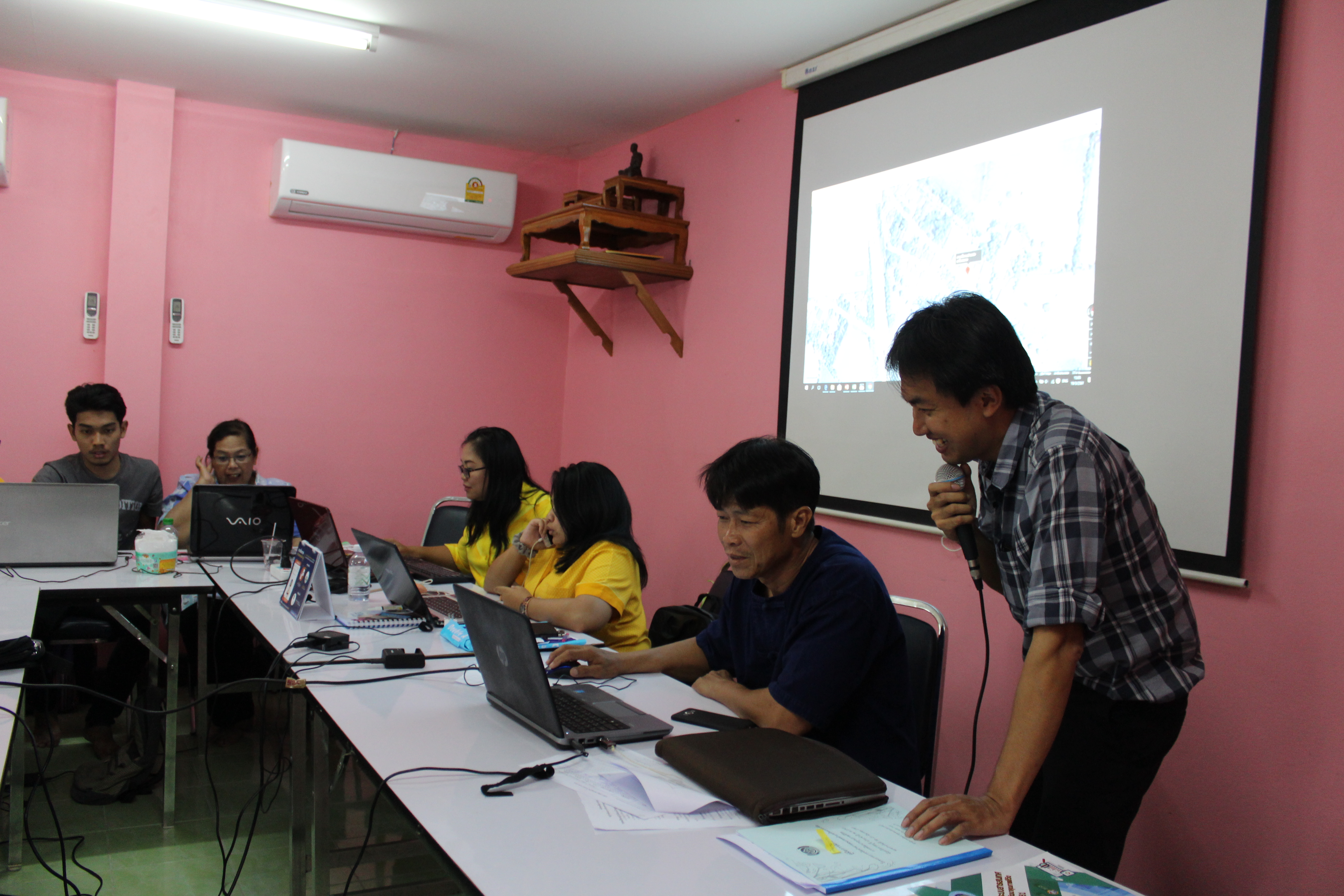 วันที่ 19 – 21 มีนาคม 2561 จังหวัดราชบุรี  อบรมการจัดทำสารสนเทศตำบลต้นแบบเพื่อการพัฒนาคุณภาพชีวิต