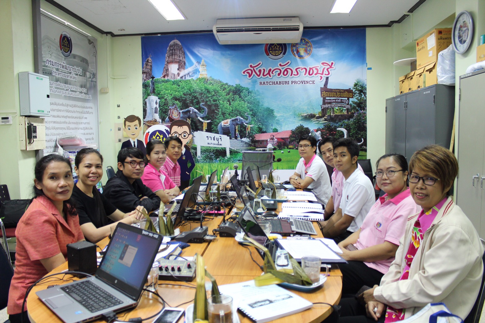 วันที่ 12 – 15 ธันวาคม 2560 จังหวัดราชบุรีจัดอบรมผู้บันทึกเรื่องการใช้โปรแกรมบันทึกและประมวลผลข้อมูล จปฐ. ปี 2561