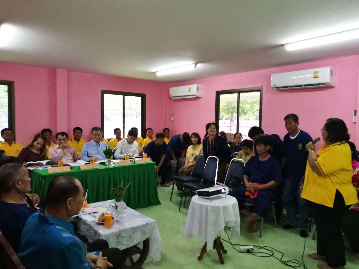 ราชบุรี  รับคณะกรรมการพิจารณากิจกรรมประกวดหมู่บ้านสารสนเทศเพื่อการพัฒนาคุณภาพชีวิตและสารสนเทศตำบลต้นแบบเพื่อพัฒนาคุณภาพชีวิต ปี 2561